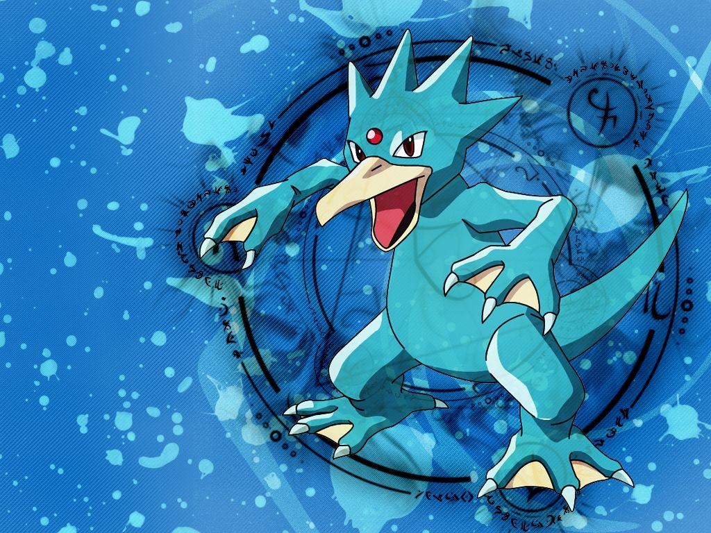 1030x770 Golduck By Kacza Ino, Desktop