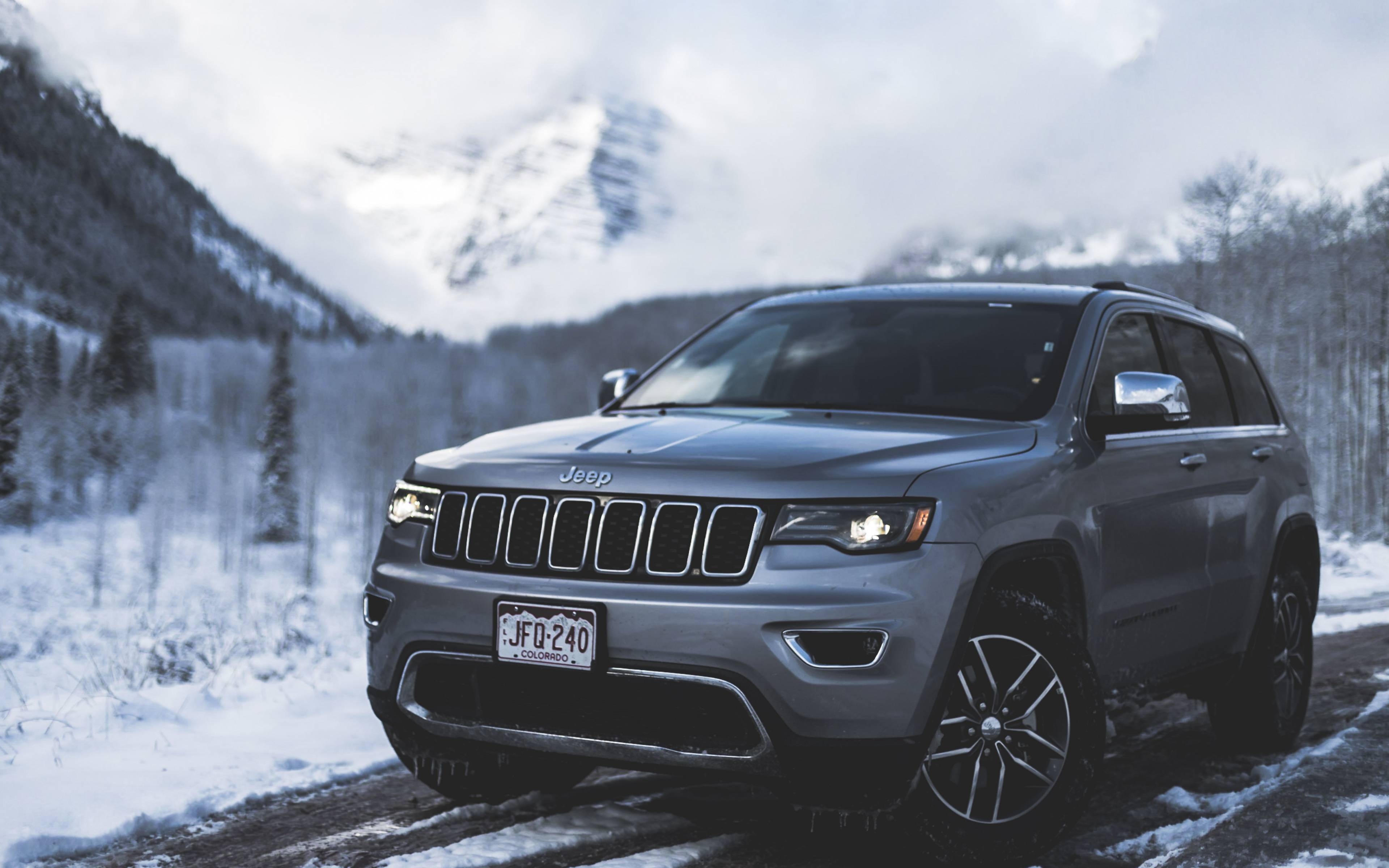 3840x2400 Download  wallpaper 2018 jeep cherokee, compact suv, car, Desktop