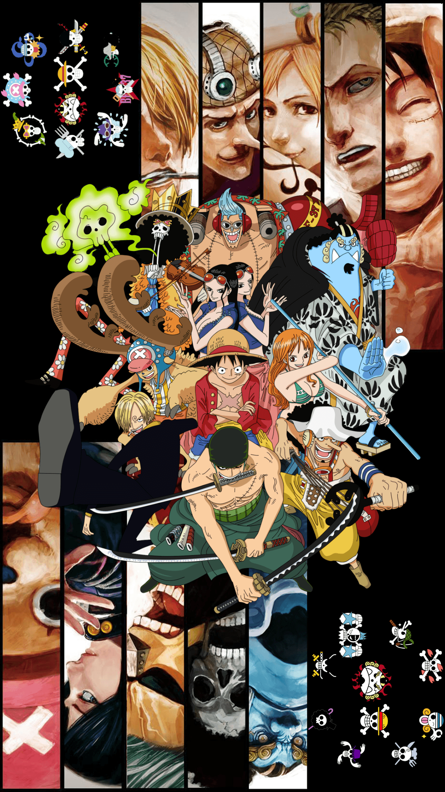 1440x2560 One Piece Portrait Wallpaper Free One Piece Portrait Background, Phone