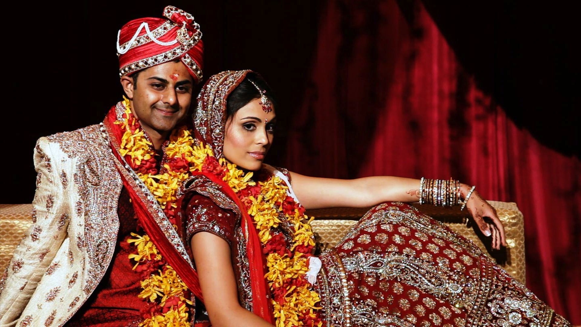 1920x1080 Indian Wedding Couple Wallpaper Free Indian Wedding Couple Background, Desktop