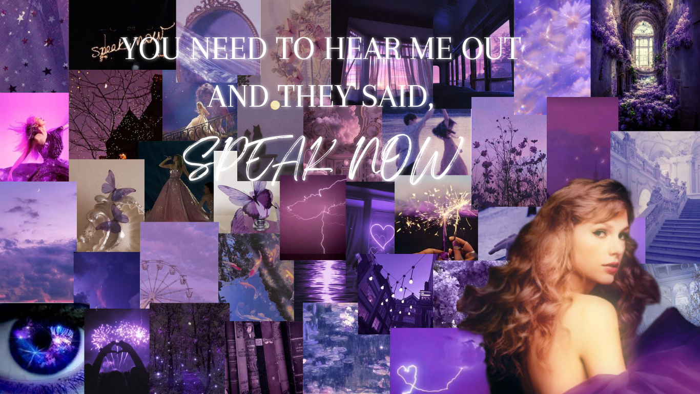 1370x770 Speak Now (Taylors Version) Inspired Wallpaper!, Desktop