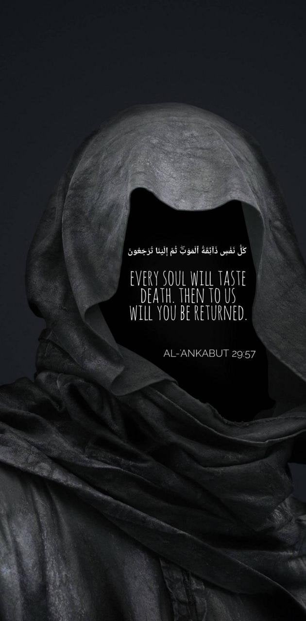 630x1280 Islamic quotes in black background Wallpaper Download, Phone