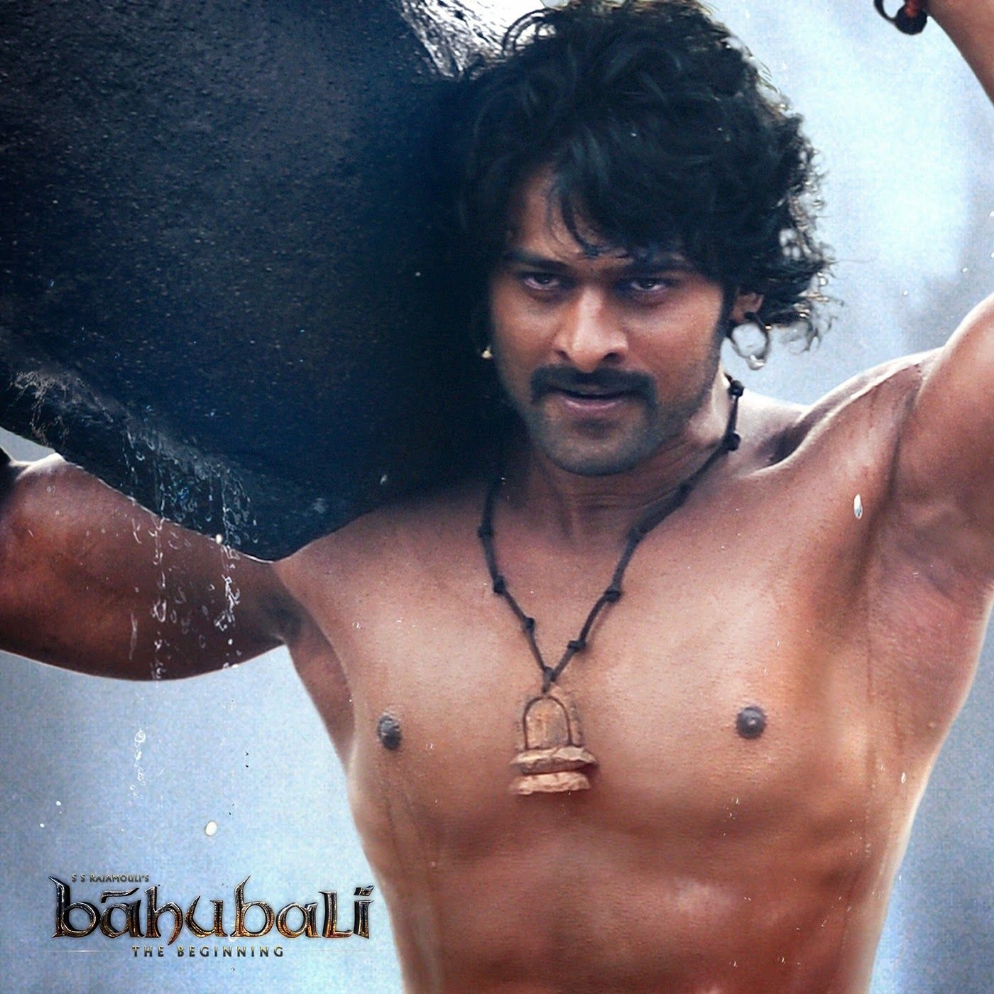 1400x1400 Bahubali Prabhas Hot Body Wallpaper And Background, Phone