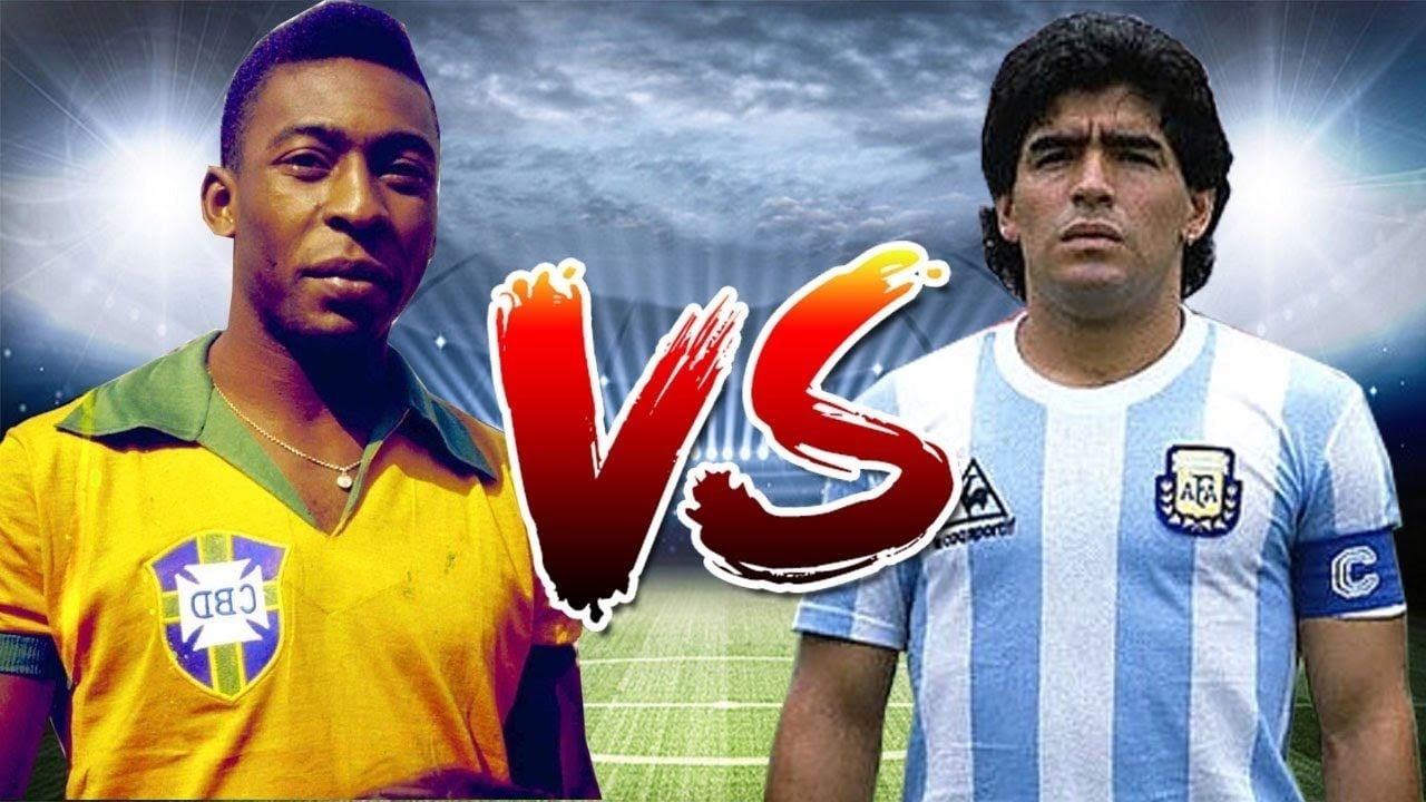 1280x720 Pele vs Maradona Tricks and Skills. World Cup Best Goals, Desktop