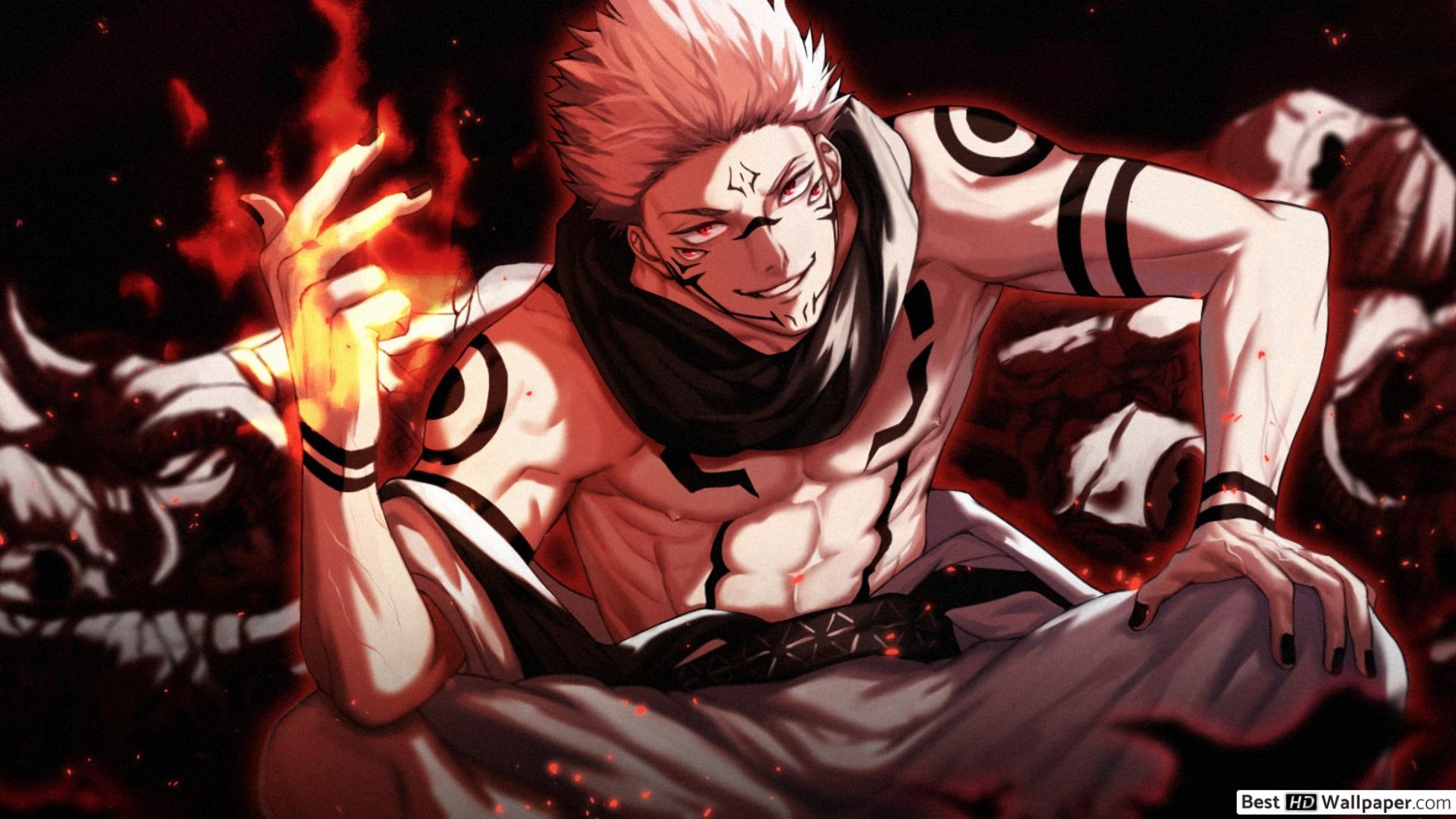 1920x1080 Jujutsu Kaisen, Sukuna HD wallpaper download, Desktop