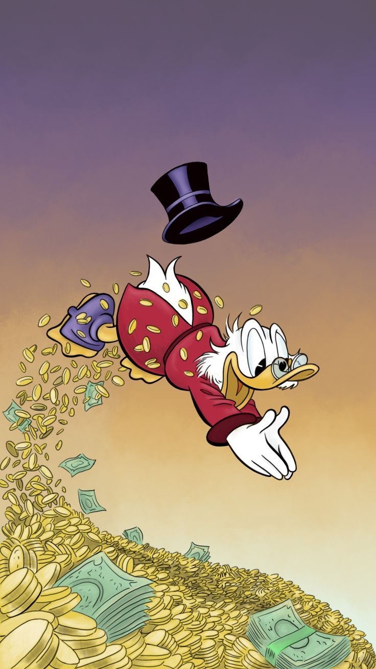 740x1310 Scrooge McDuck. Cartoon wallpaper hd, Disney canvas art, Cartoon wallpaper. Cool wallpaper cartoon, Cartoon wallpaper hd, Cartoon wallpaper, Phone