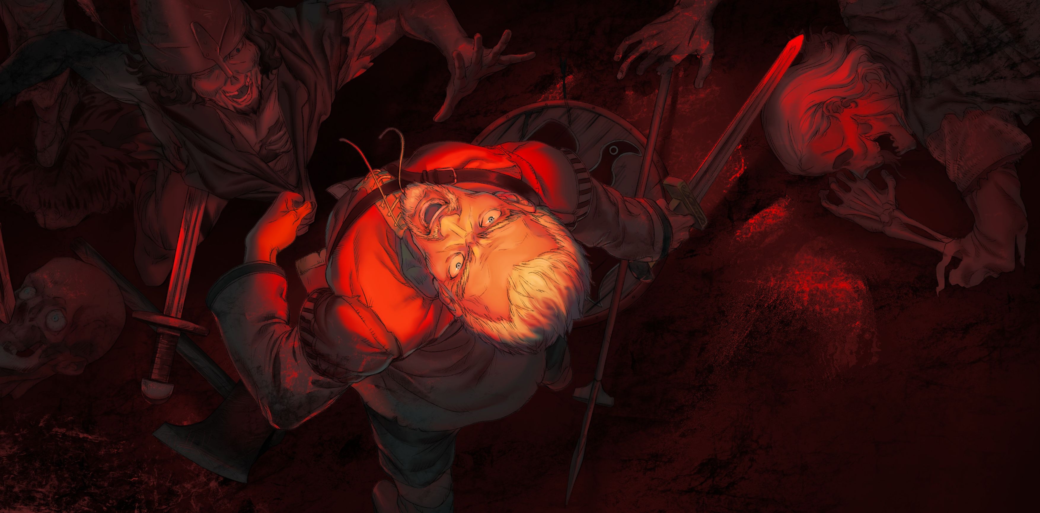 3510x1740 Download Vinland Saga wallpaper for mobile phone, free Vinland Saga HD picture, Dual Screen