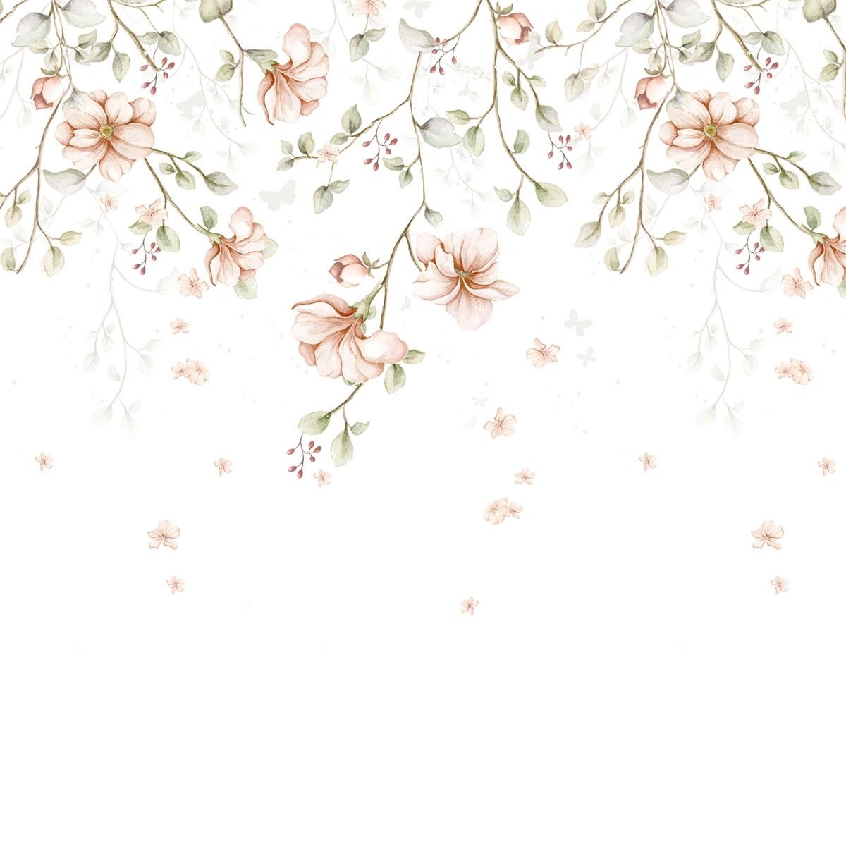 1200x1200 Paradise Garden Pastel Wallpaper, Phone