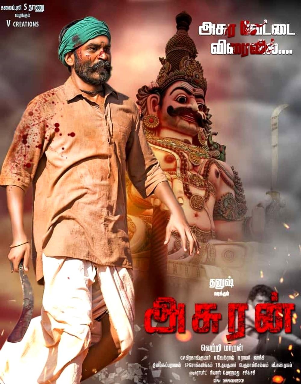 1000x1280 Dhanush Asuran Movie Coming Soon Poster HD. New Movie Posters, Phone