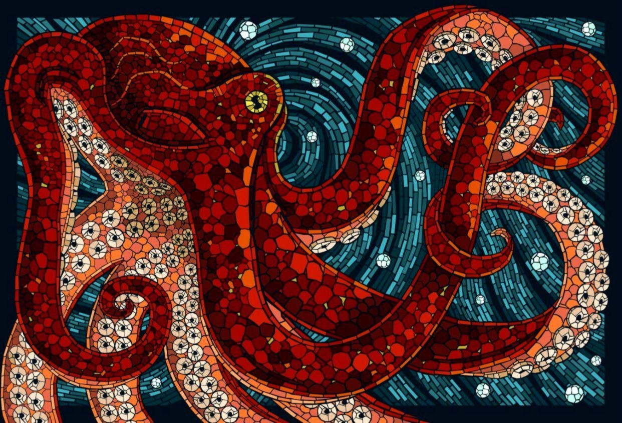 1250x850 Octopus Wallpaper, Desktop