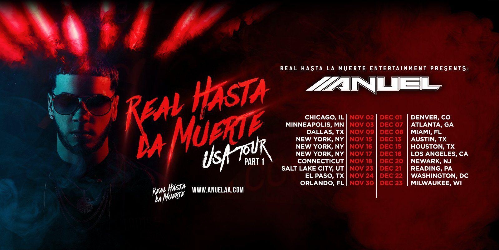 1600x800 Real Hasta La Muerte Anuel Merch, Dual Screen