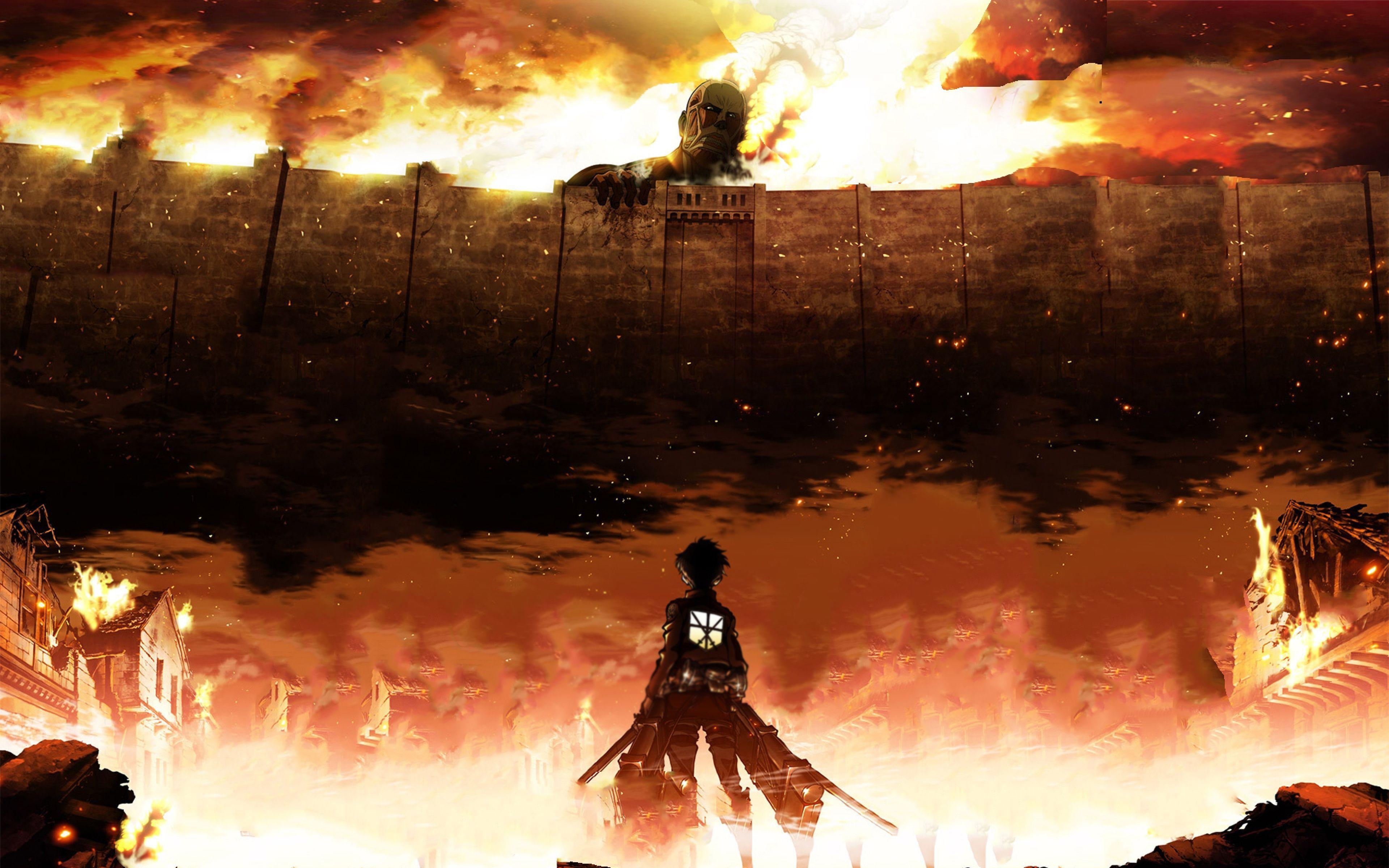 3840x2400 Attack On Titan Desktop Wallpaper Free Attack On Titan, Desktop