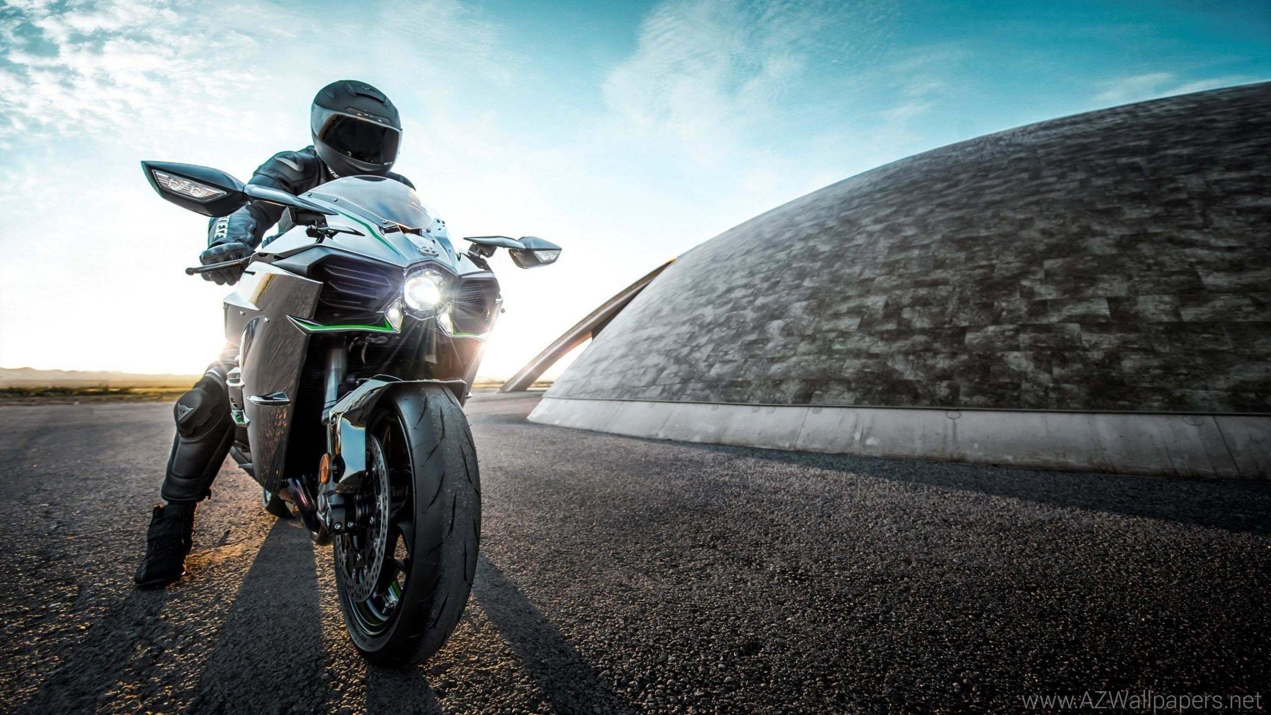 2560x1440 Kawasaki Ninja H2 Bike Wallpaper HD For Desktop Download Desktop, Desktop