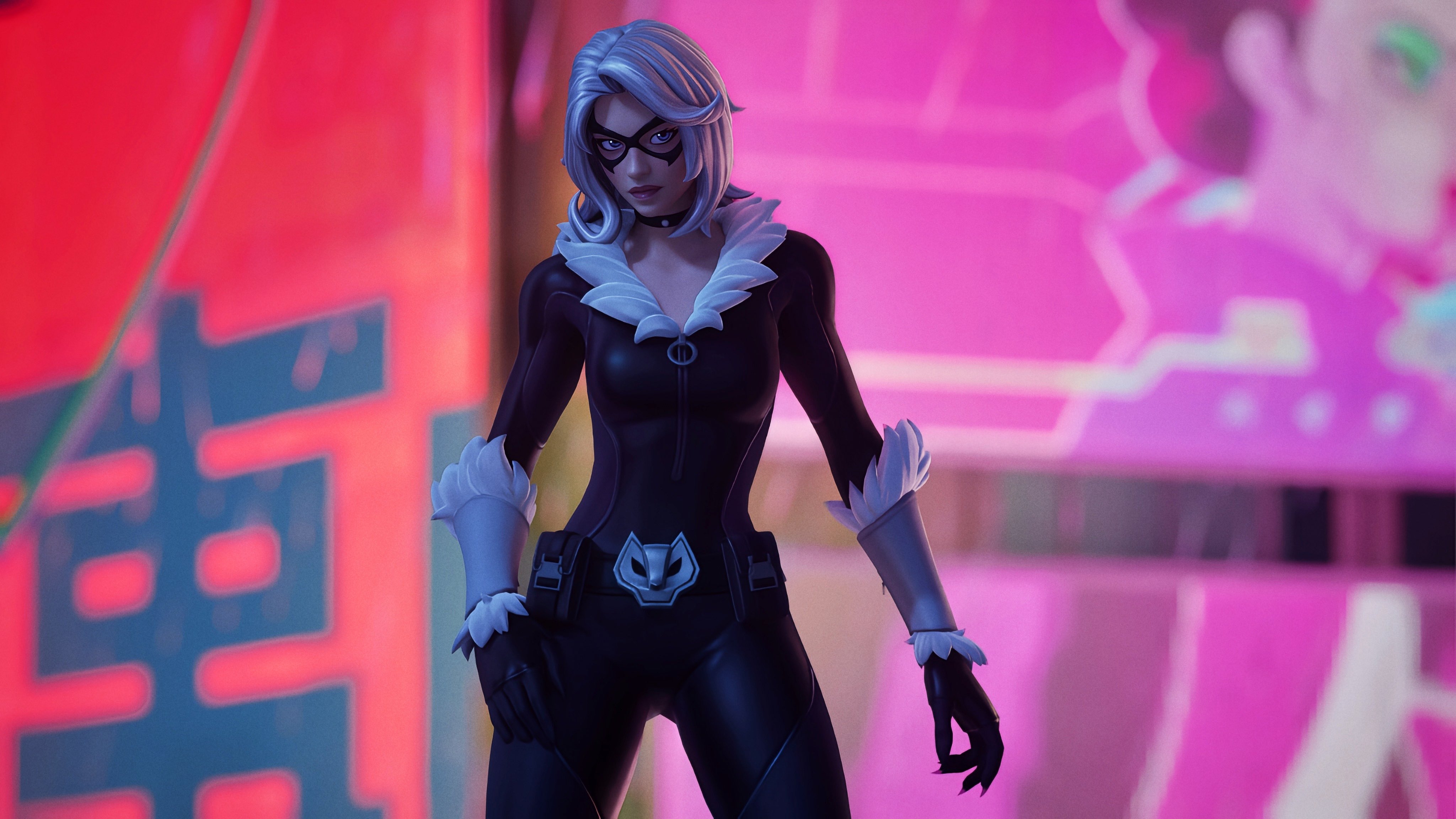 4100x2310 Black Cat Fortnite wallpaper, Desktop