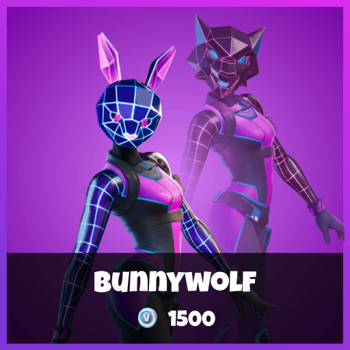 520x520 Bunnywolf Fortnite wallpaper, Phone