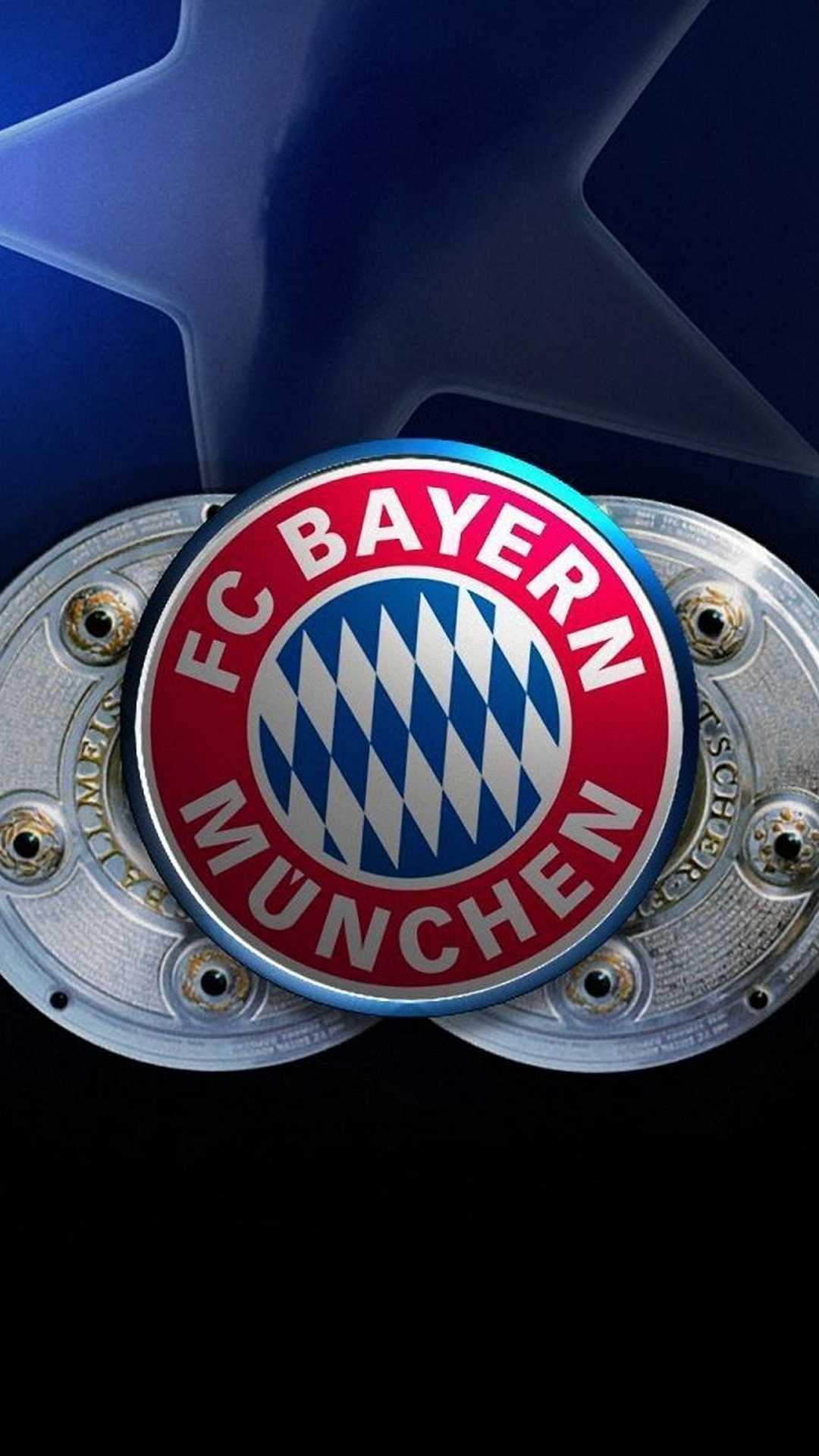 1080x1920 Wallpaper for Galaxy Bayern Munchen Logo, Phone