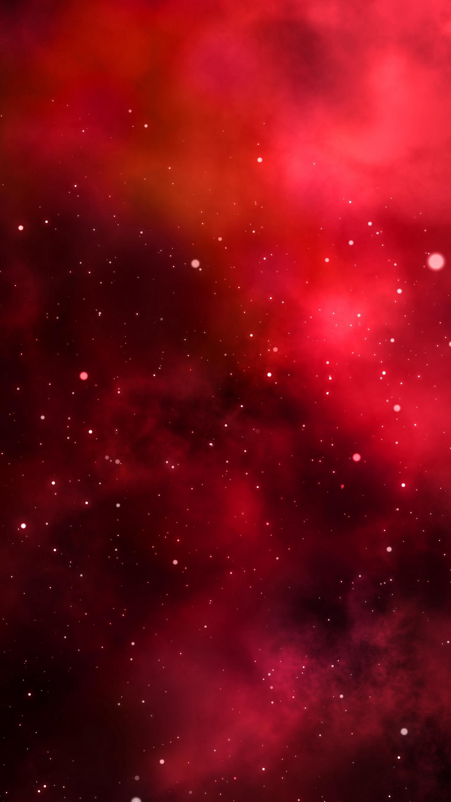 1440x2560 Wallpaper Galaxy, Space, Red, Shine, Universe, Phone