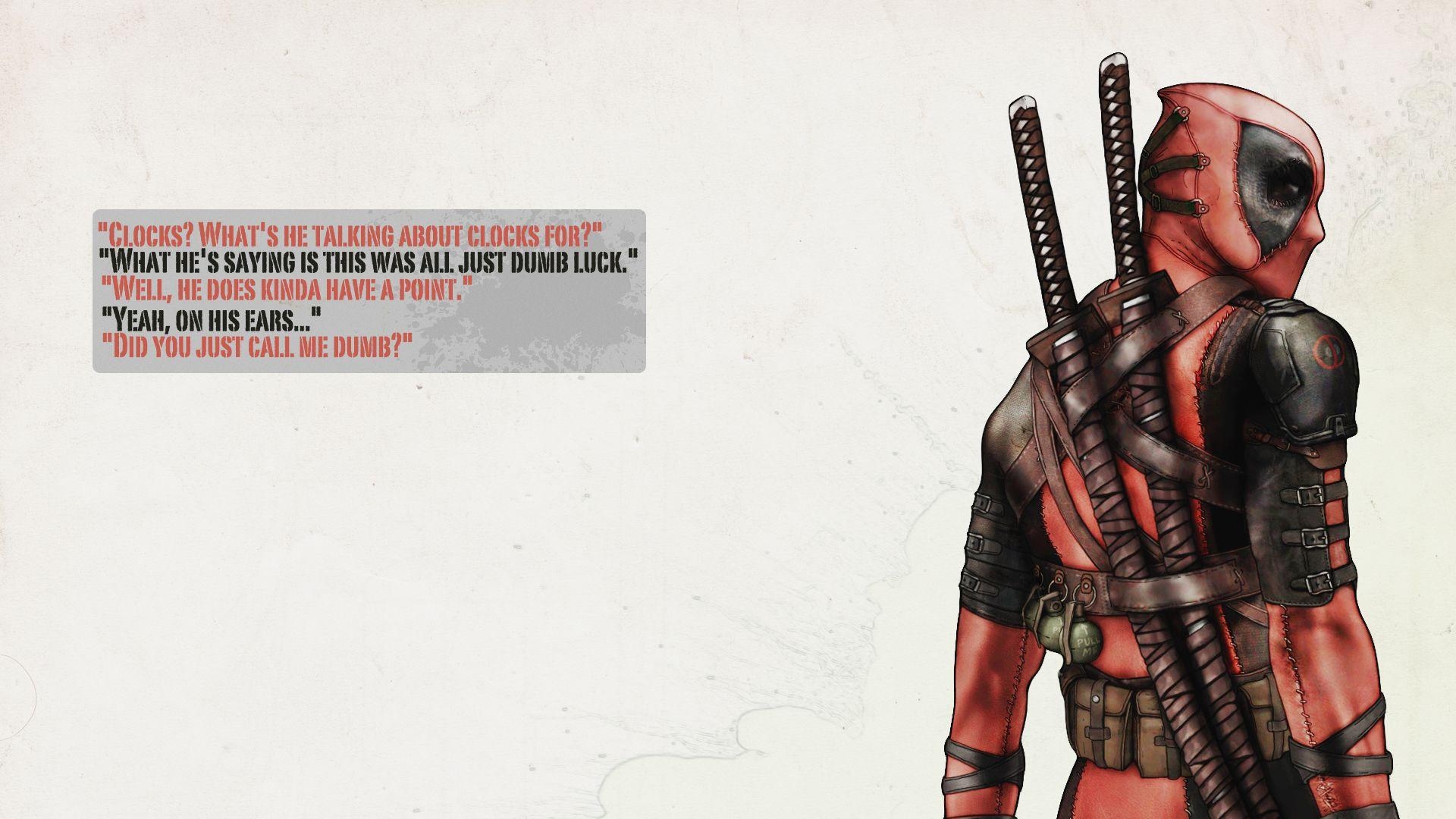 1920x1080 Deadpool HD Wallpaper, Desktop