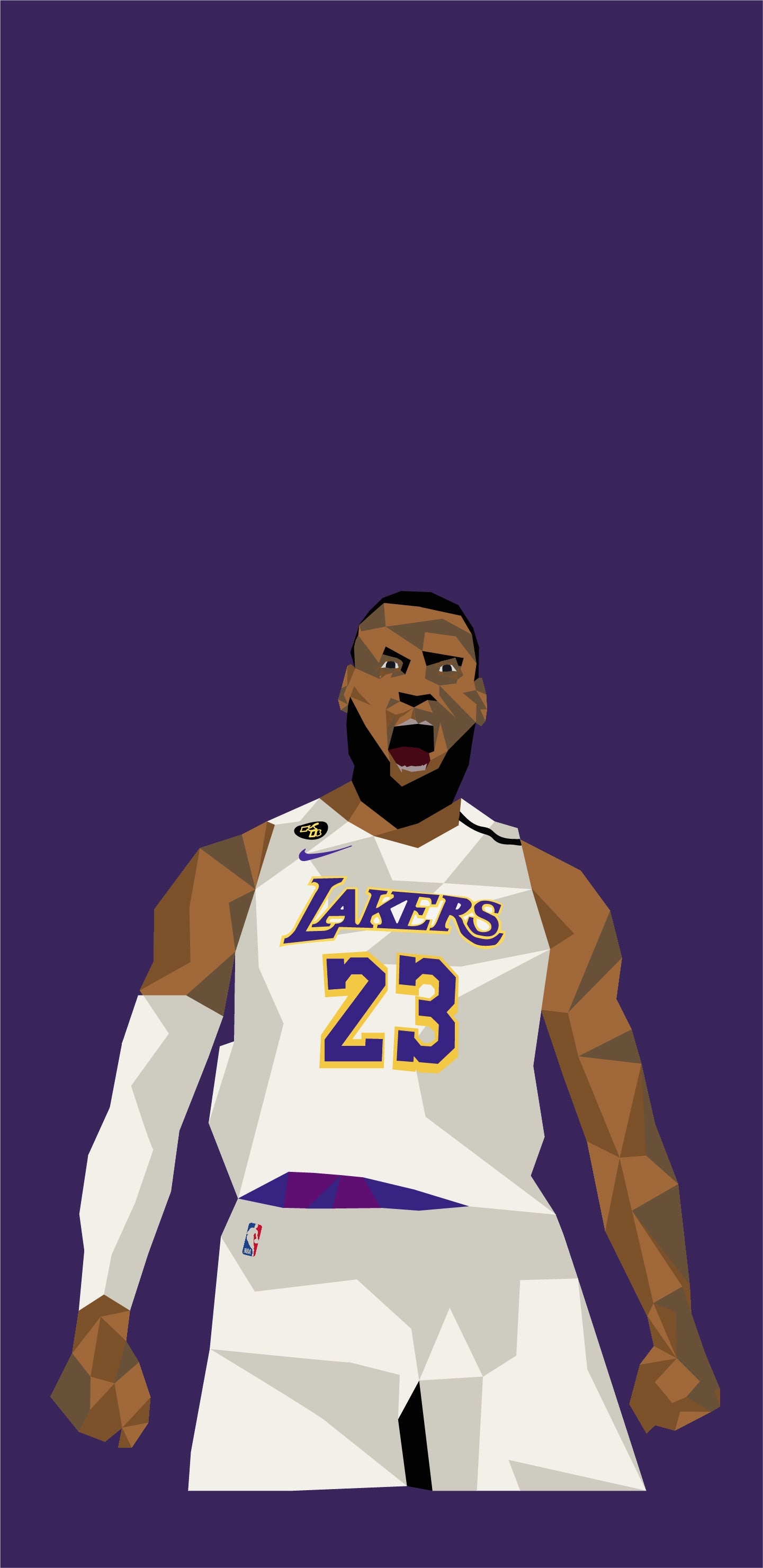 1450x2970 Made a LeBron James Wallpaper: lakers, Phone