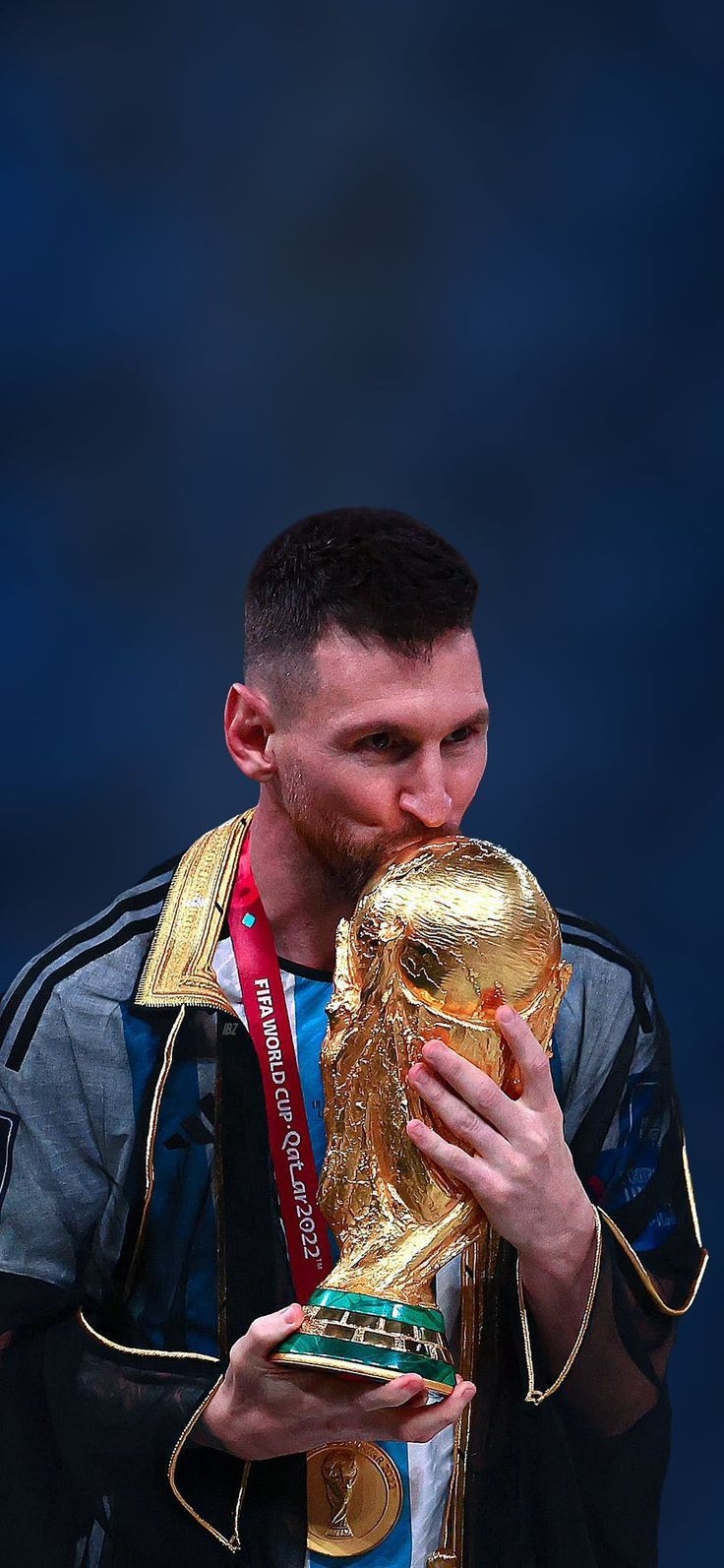 740x1600 Lionel Messi World Cup Wallpaper, Phone