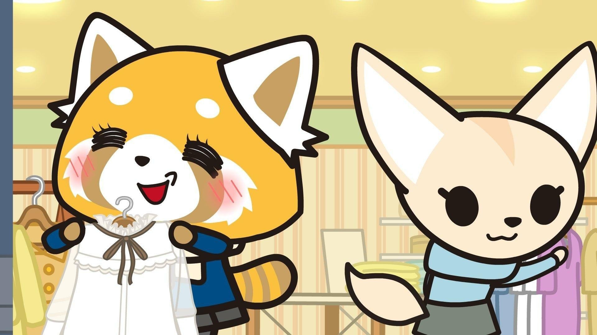 1920x1080 Aggretsuko. kawaii. Anime, Anime figures and Sanrio, Desktop