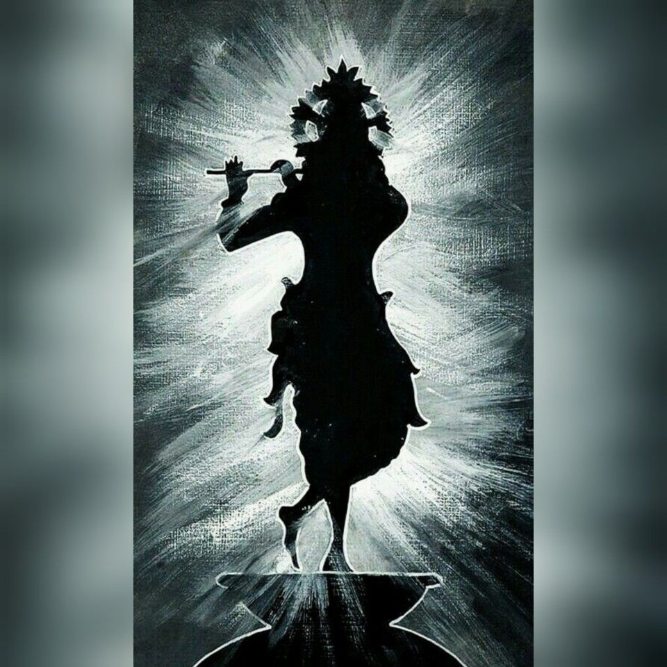 960x960 Krishna Shadow. Krishna picture, Krishna art, Krishna, Phone