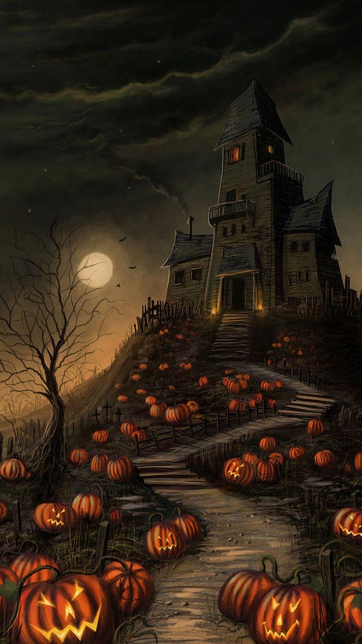 740x1310 Fall Halloween Phone Wallpaper_hd wallpaper_download free, Phone