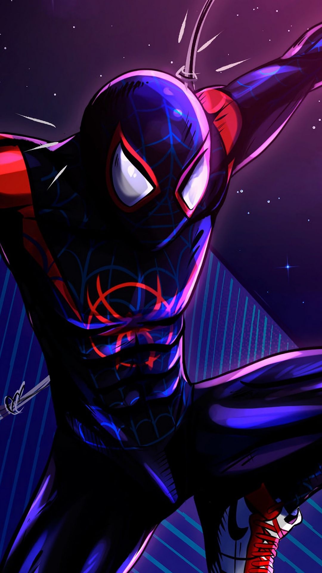 1080x1920 Spider Man Across the Spider Verse Wallpaper, Phone