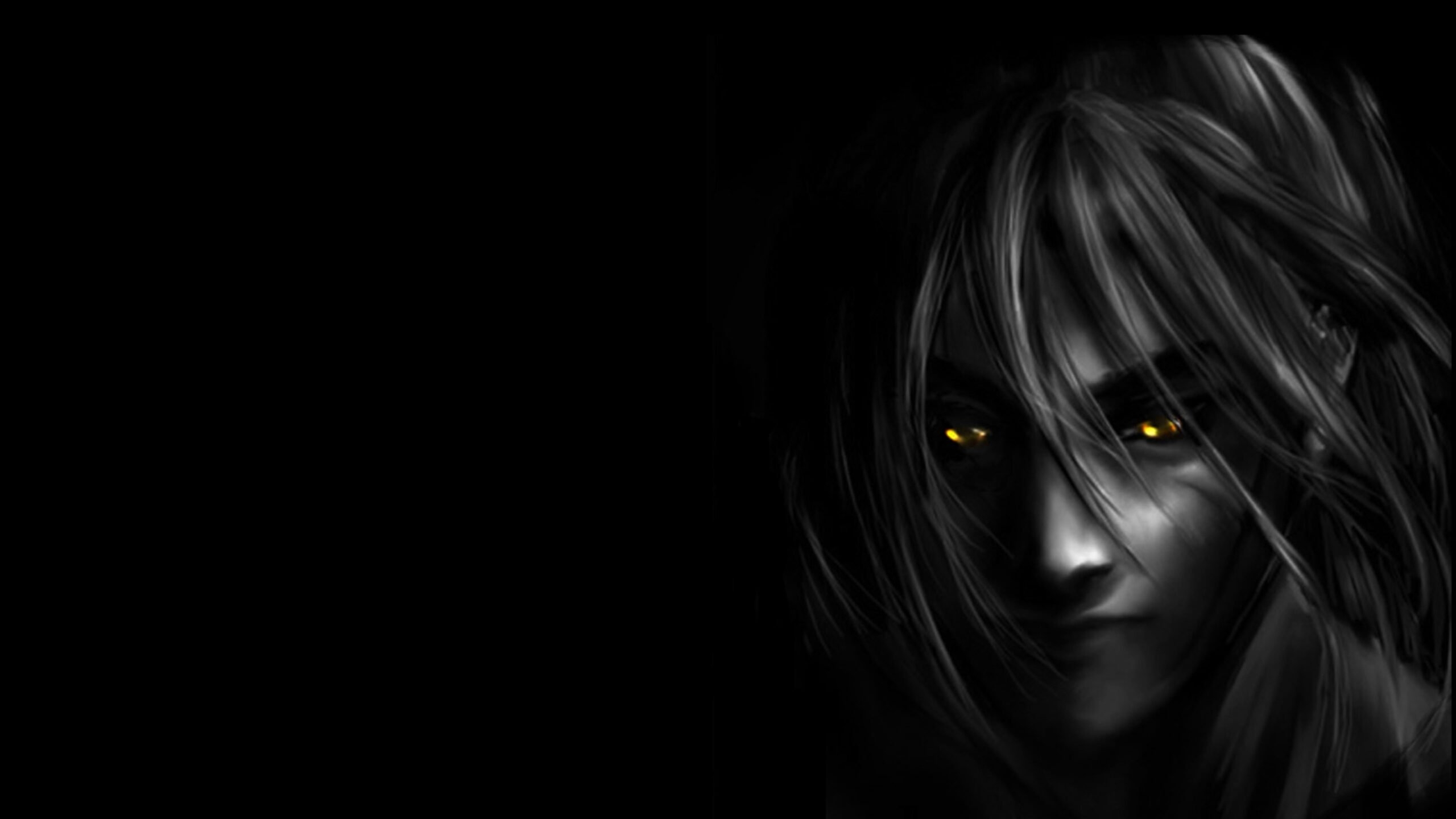 2560x1440 Best Dark Anime Wallpaper, Desktop