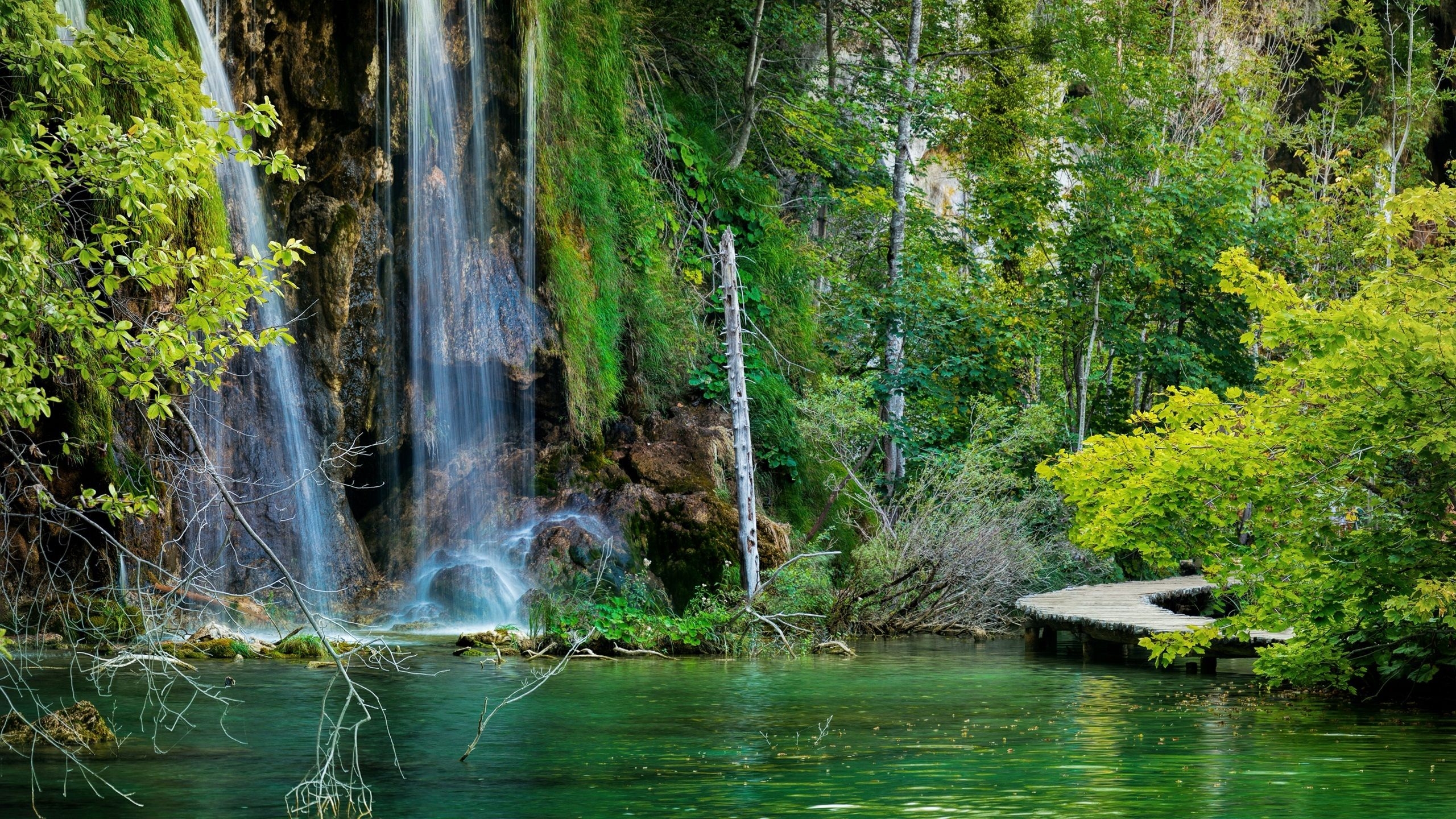 2560x1440 Download Wallpaper  Croatia, Plitvice Lakes National Park, Desktop