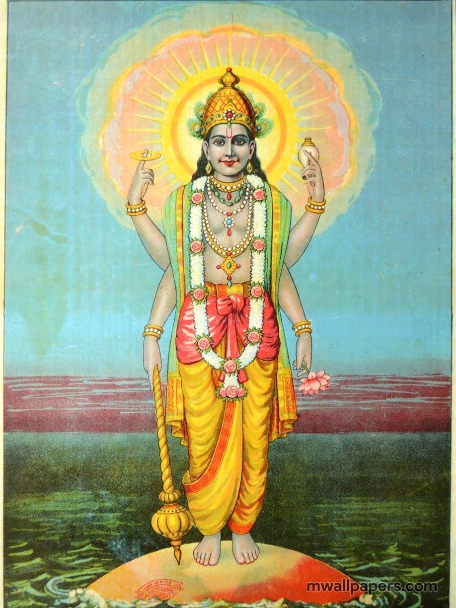 910x1210 Lord Vishnu HD Image () (2020), Phone