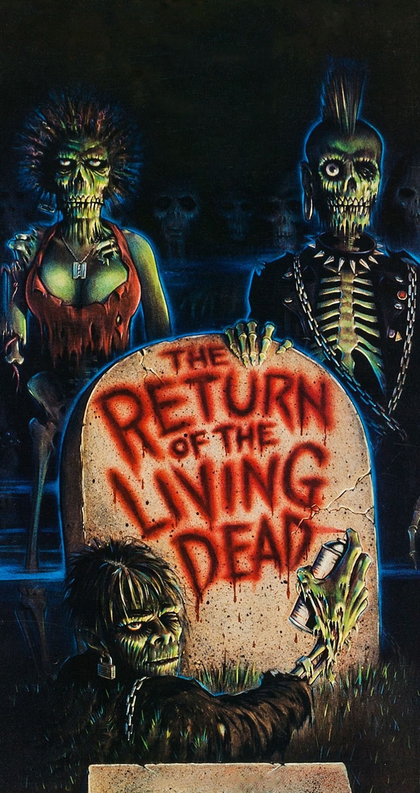 850x1600 Neato Coolville: HALLOWEEN WALLPAPER: THE RETURN OF THE LIVING DEAD, Phone