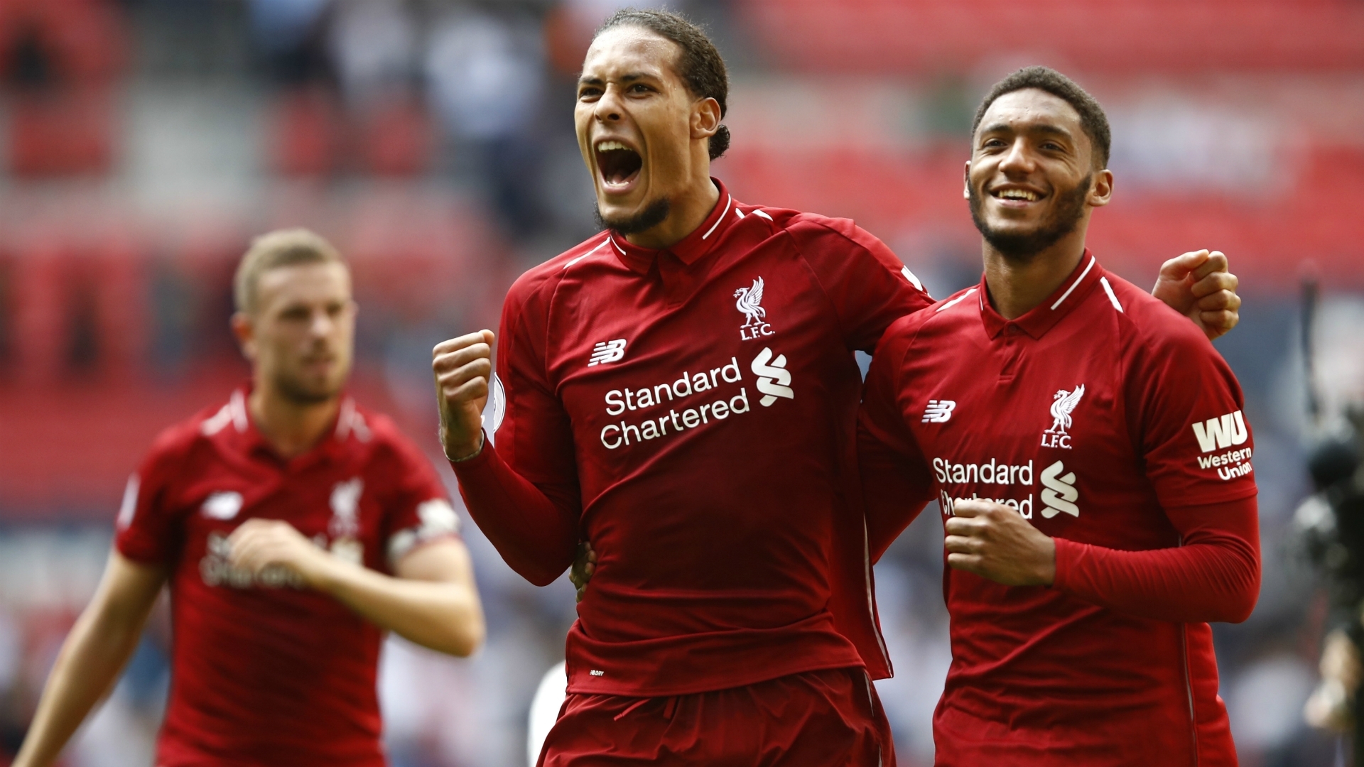 1920x1080 Van Dijk says Liverpool can challenge for double ahead of Napoli, Desktop