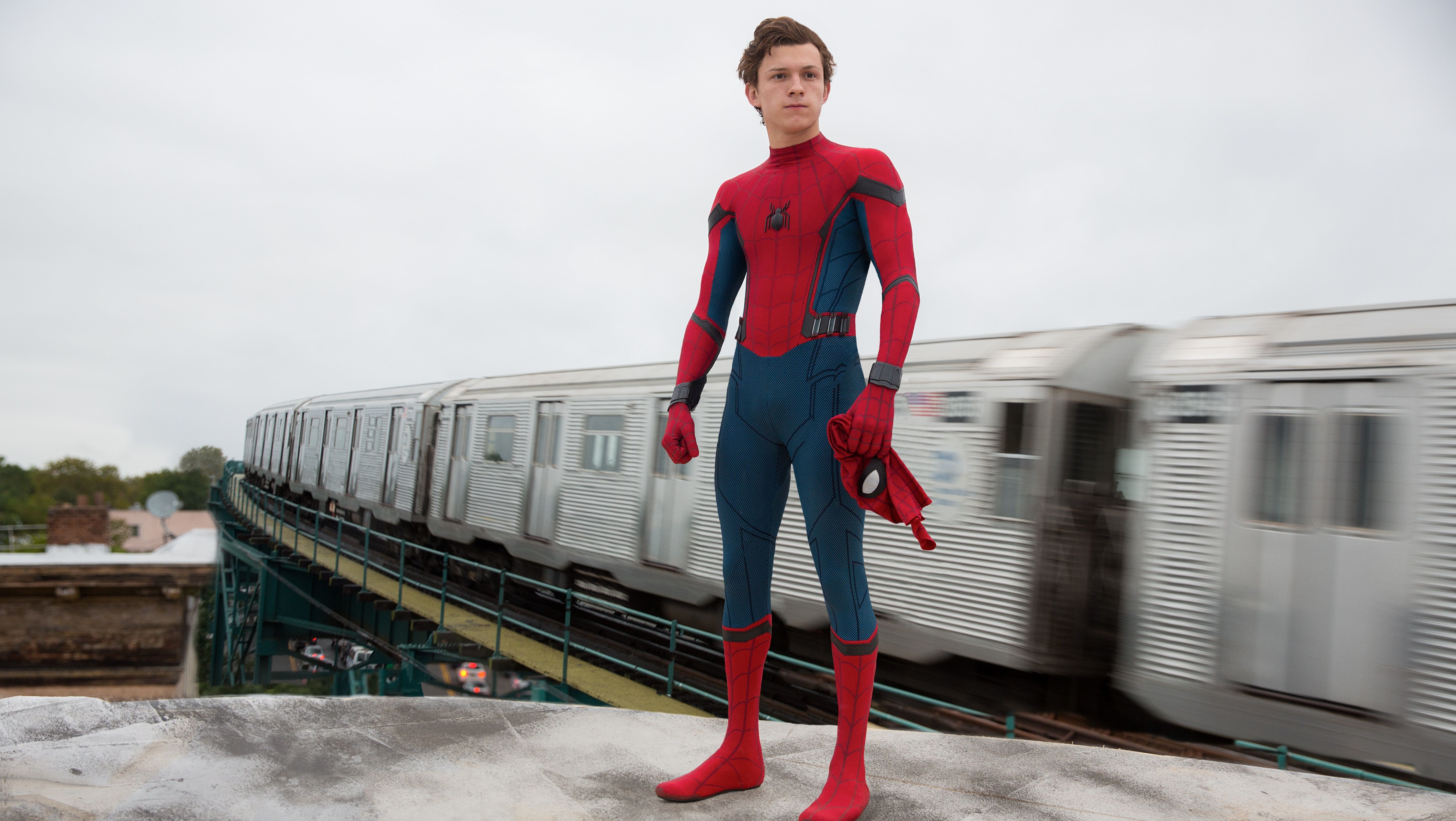 5760x3250 Wallpaper Spider Man: Homecoming, Tom Holland, HD, 5K, Movies, Desktop