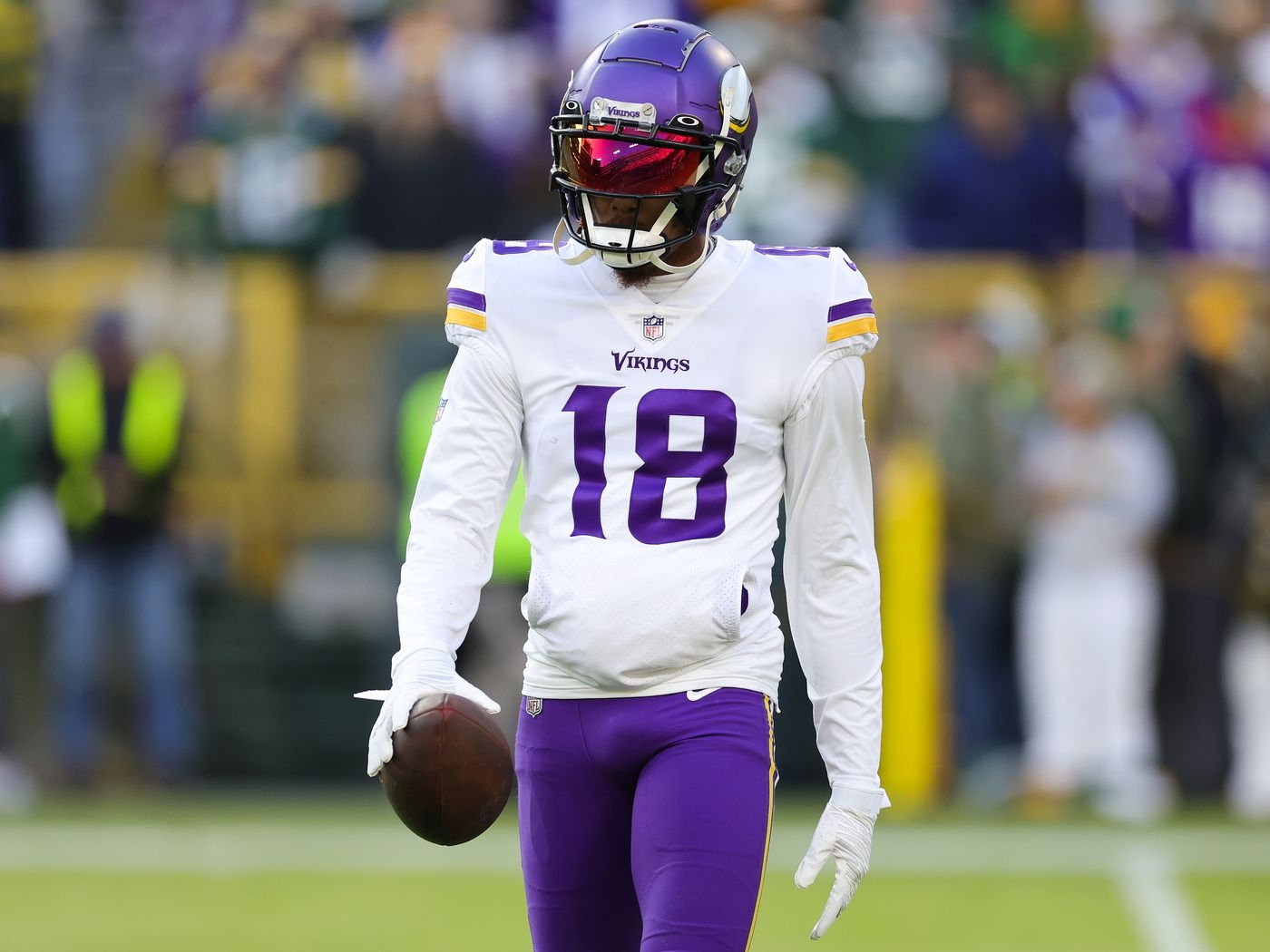 1400x1050 Justin Jefferson fantasy football updates: Is Vikings WR playing or injured vs. Packers in Week 17, Desktop