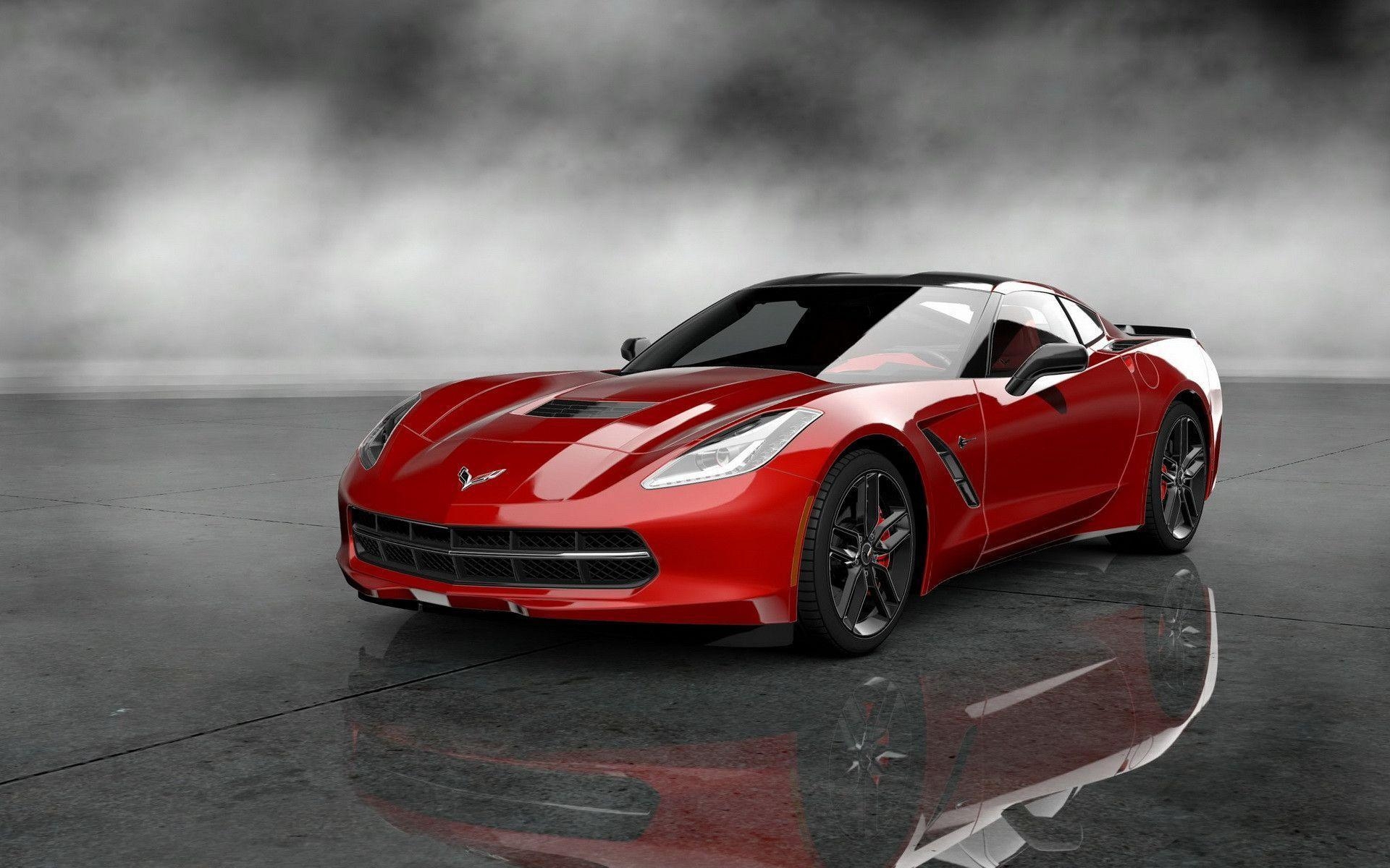 1920x1200 Red Corvette Stingray Wallpaper Definition Wallpaper, Desktop