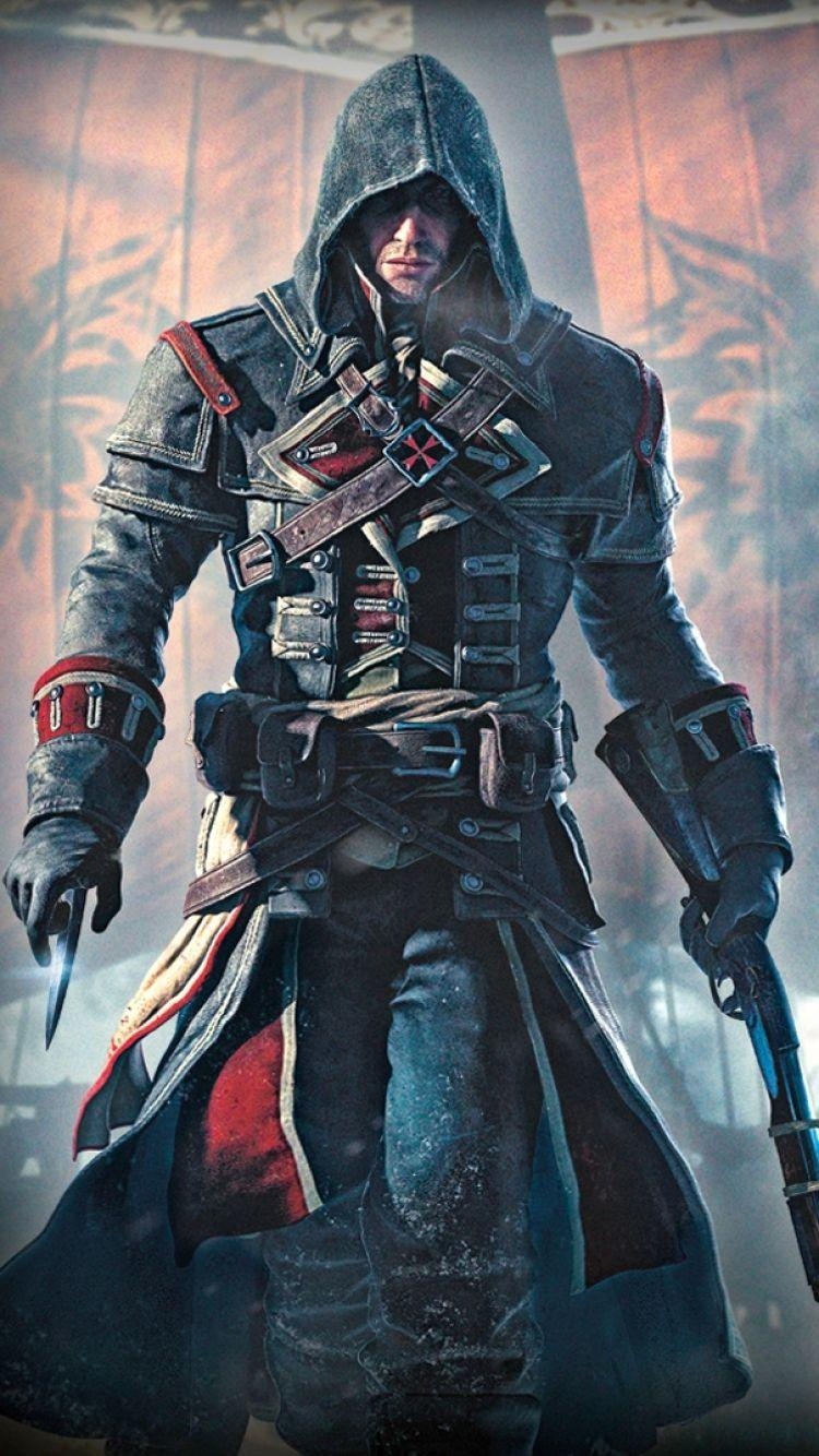 750x1340 IPhone 7 Game Assassin's Creed: Rogue, Phone