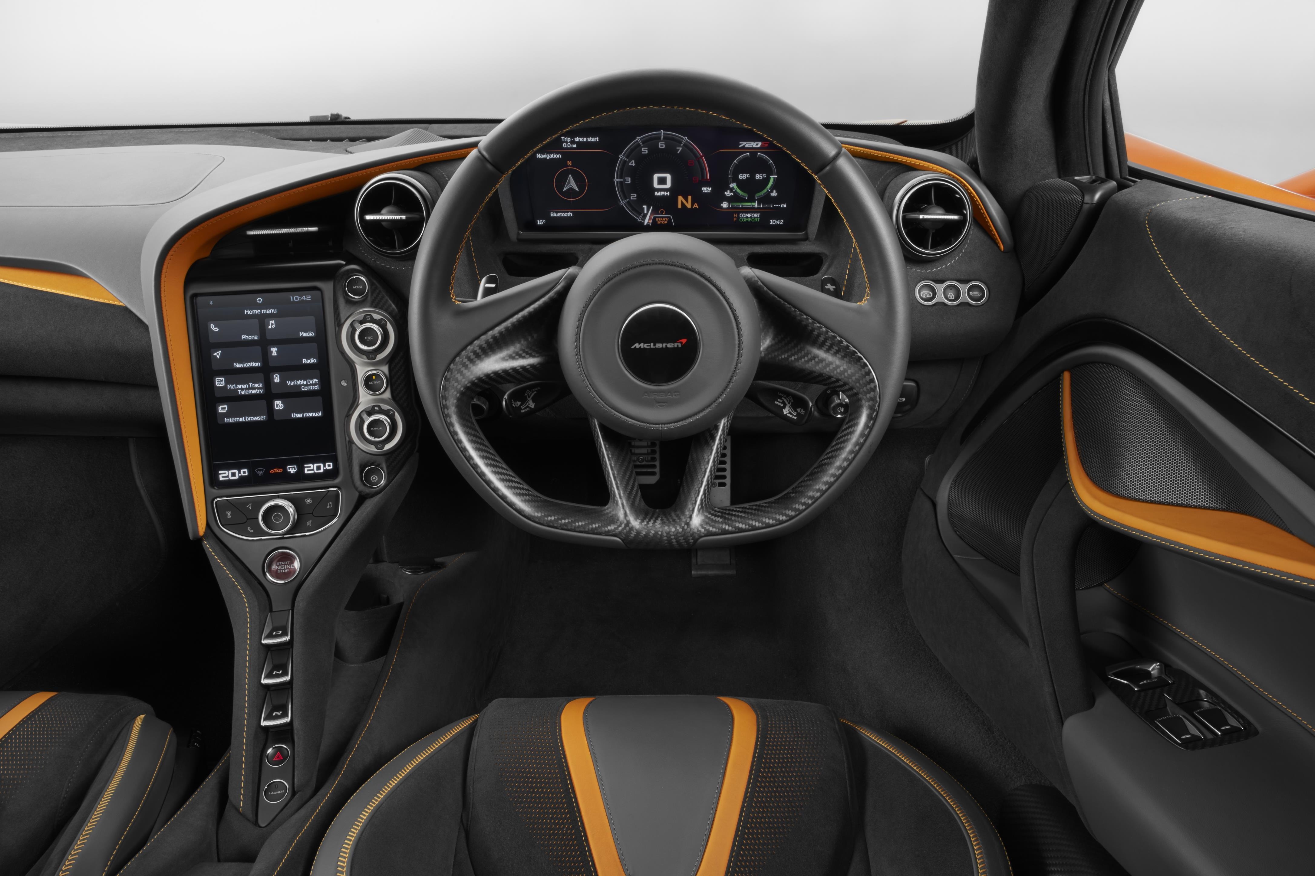 4350x2900 Mclaren 720S Interior. Cars HD 4k Wallpaper, Desktop