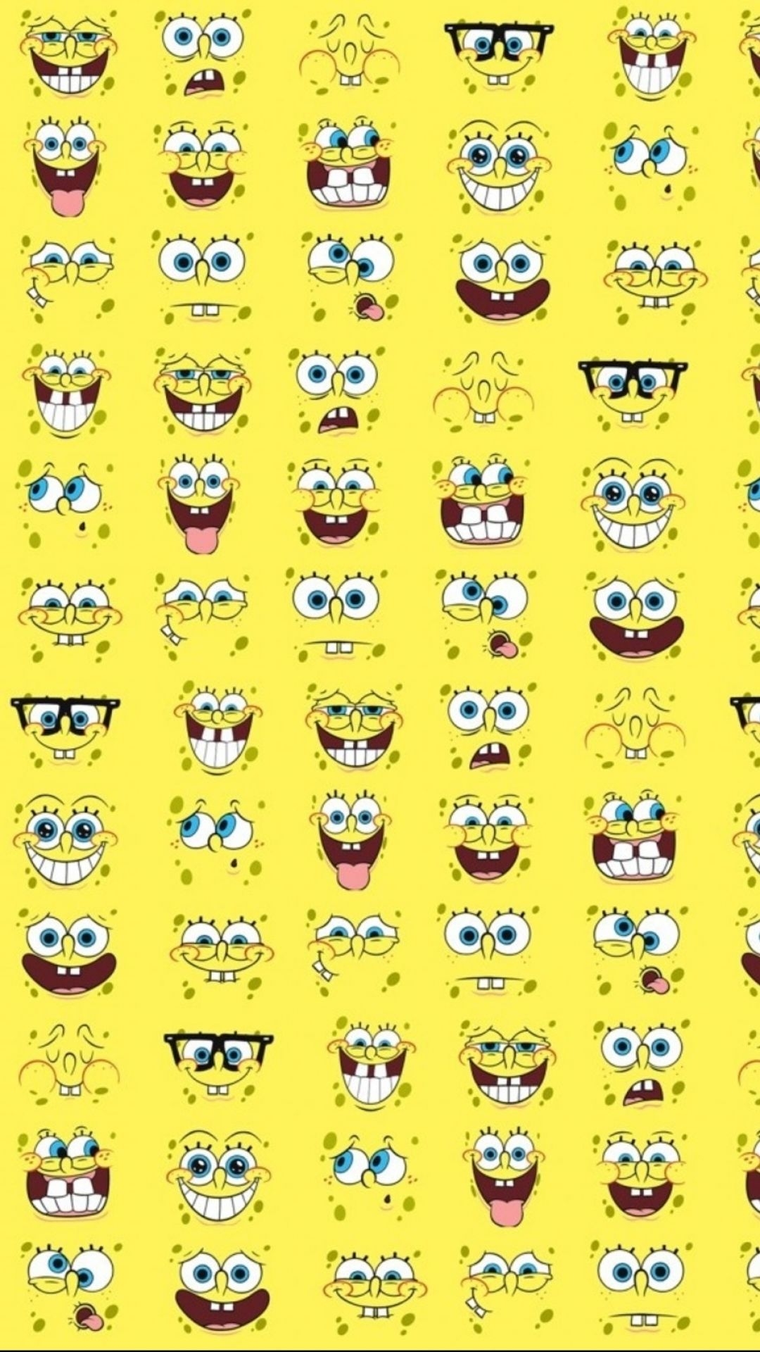 1080x1920 iPhone 7 Wallpaper Spongebob, Phone