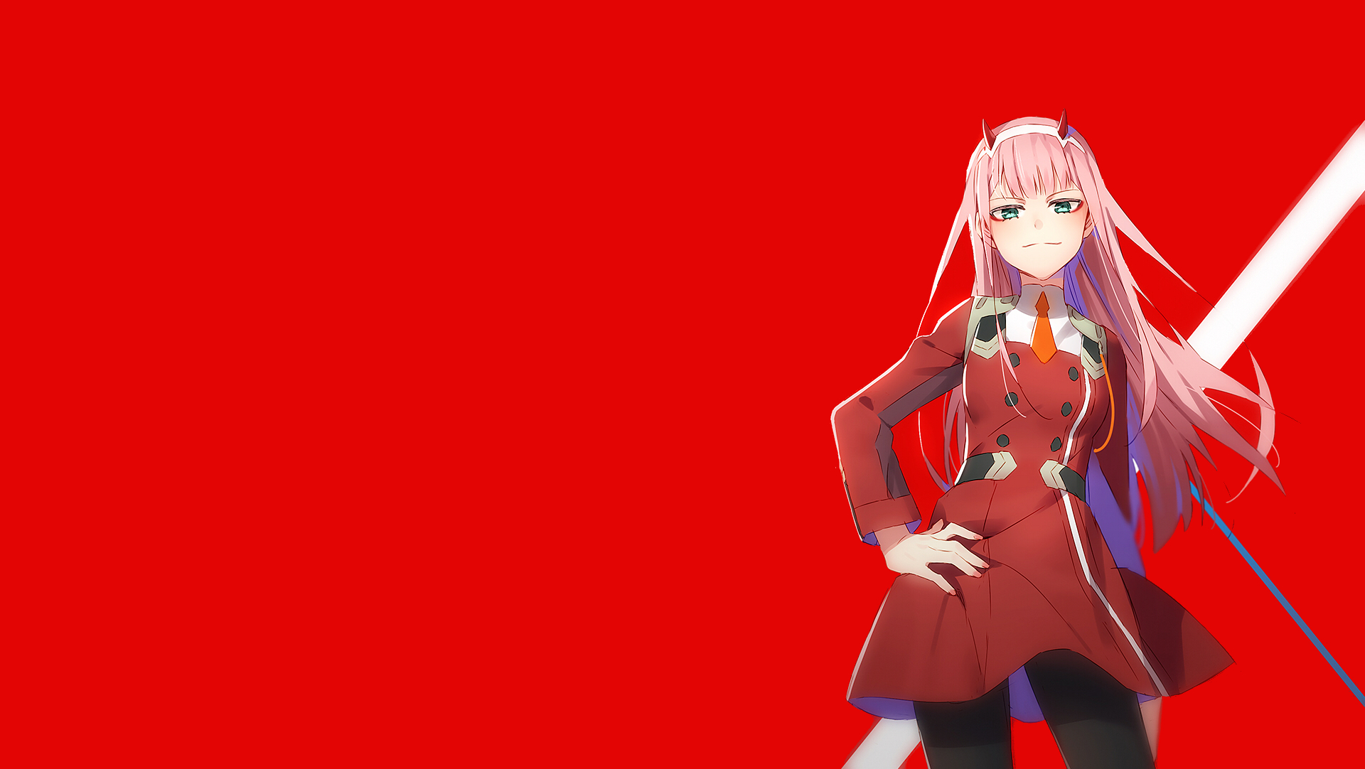 1920x1090 Zero Two (Darling in the FranXX) wallpaper, Desktop