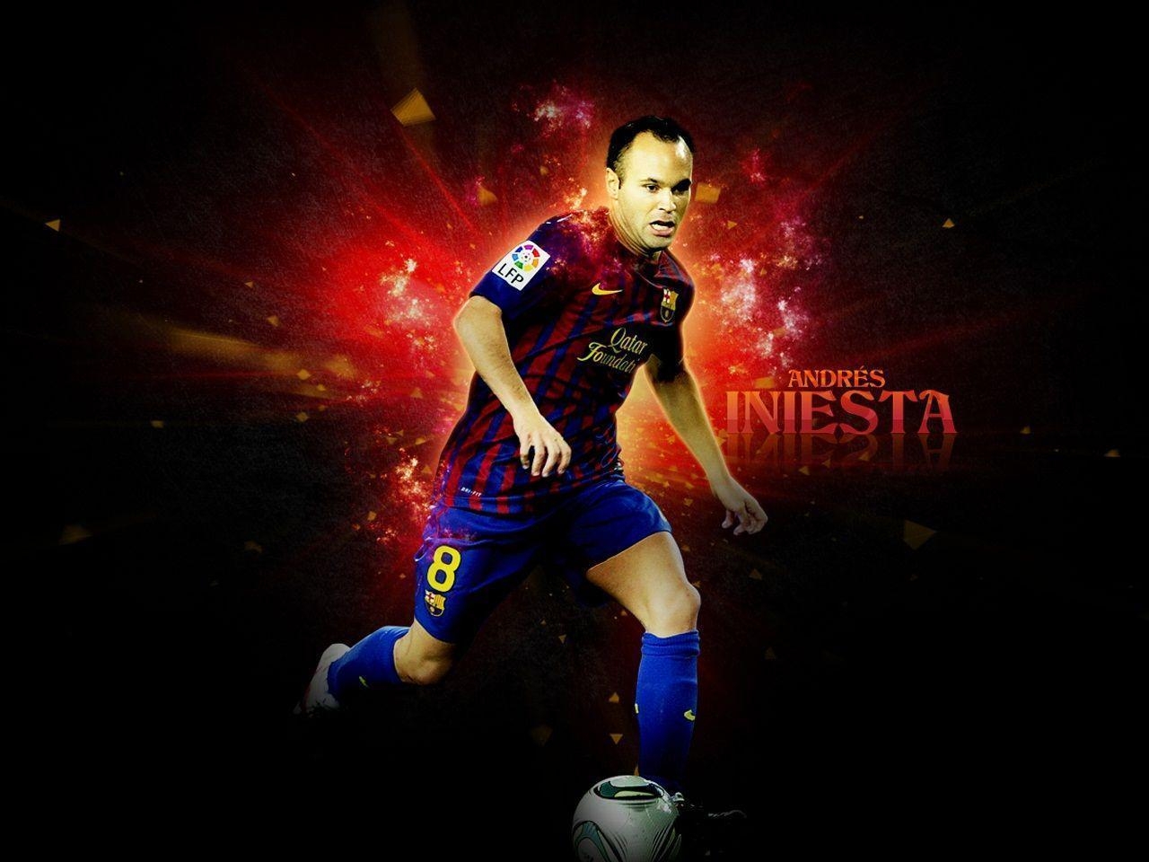 1280x960 Andres Iniesta HD Wallpaper, Desktop