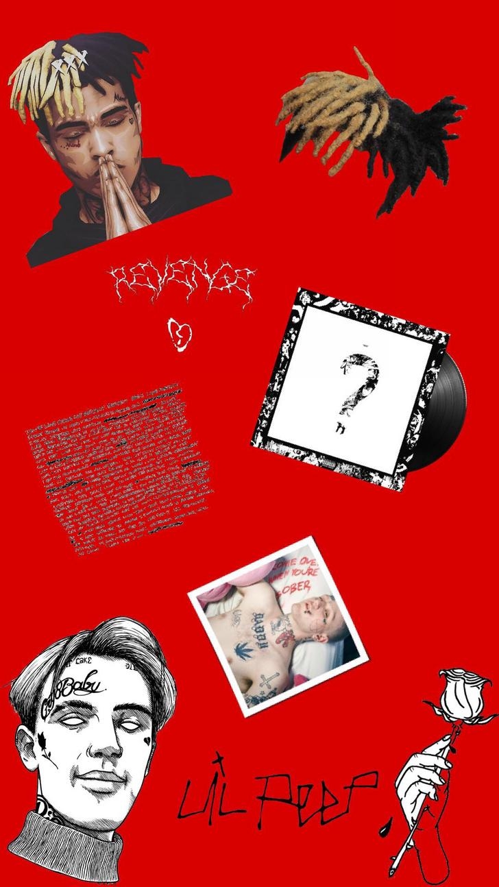 730x1300 iPhone wallpaper for X and Lil Peep. Best combination, Phone