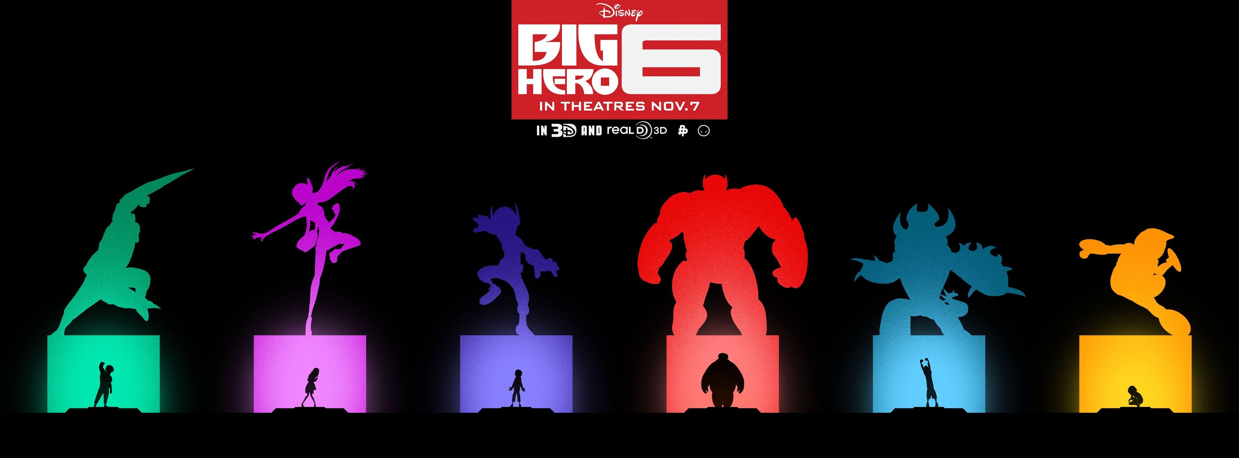 4060x1500 Big Hero 6 HD Wallpaper, Dual Screen