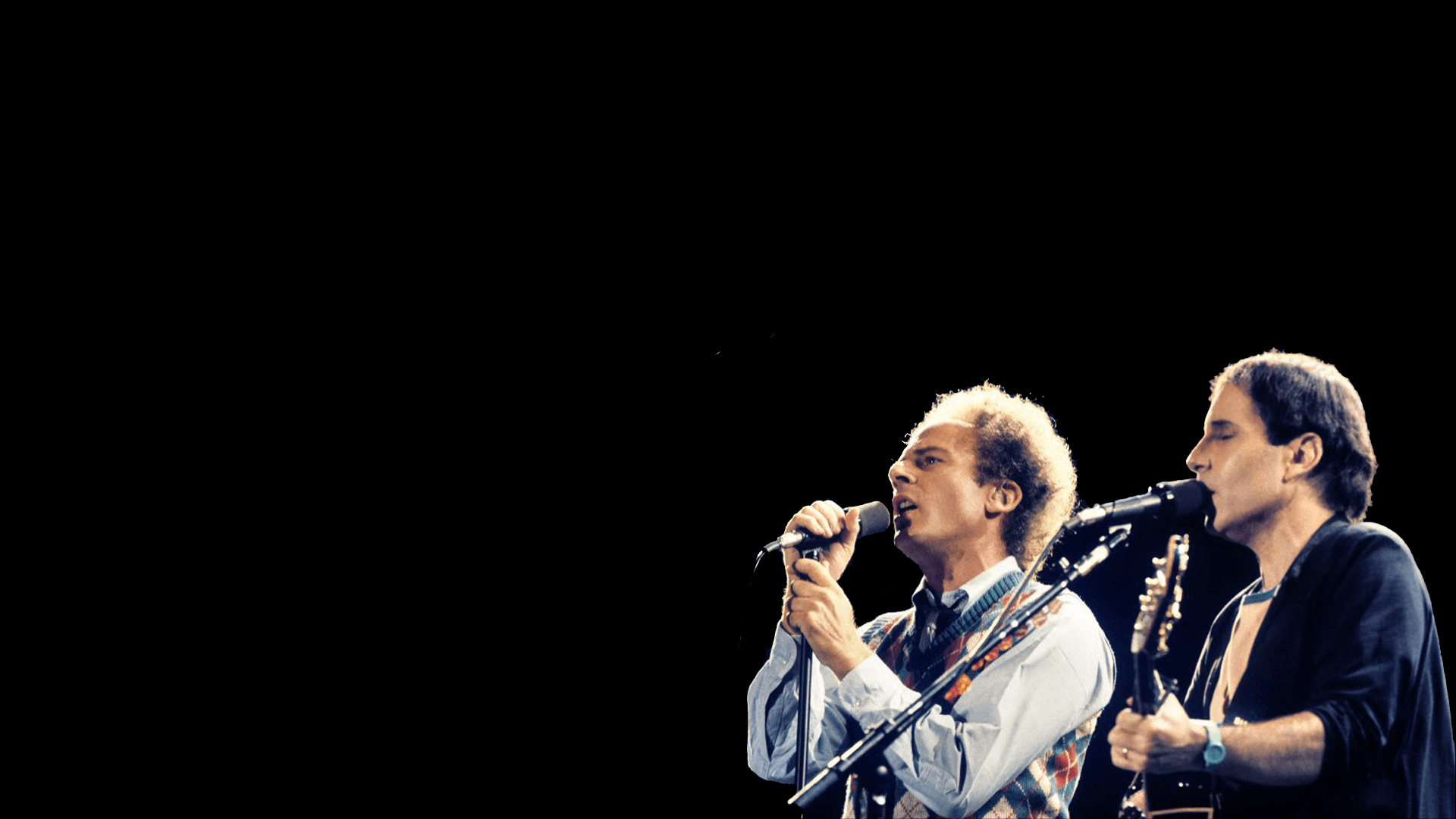 1920x1080 Simon & Garfunkel background I made (Go easy I'm new to photohop) [], Desktop