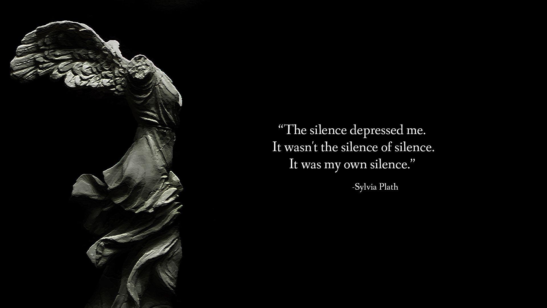 1920x1080 Quotes from Sylvia Plath, Desktop