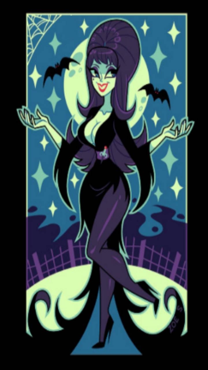 720x1280 Elvira Mistress Dark wallpaper, Phone