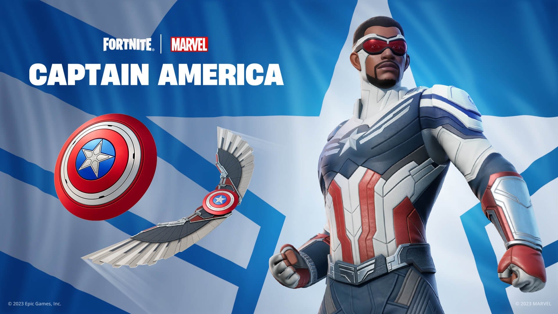 1920x1080 Captain America Wilson Fortnite wallpaper, Desktop