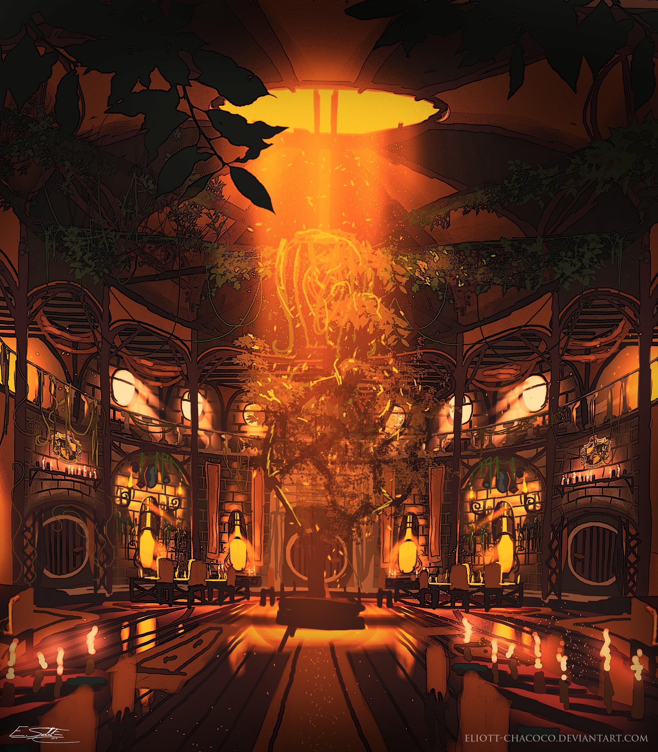 2300x2630 Painting made by me. Hufflepuff Common Room, Phone