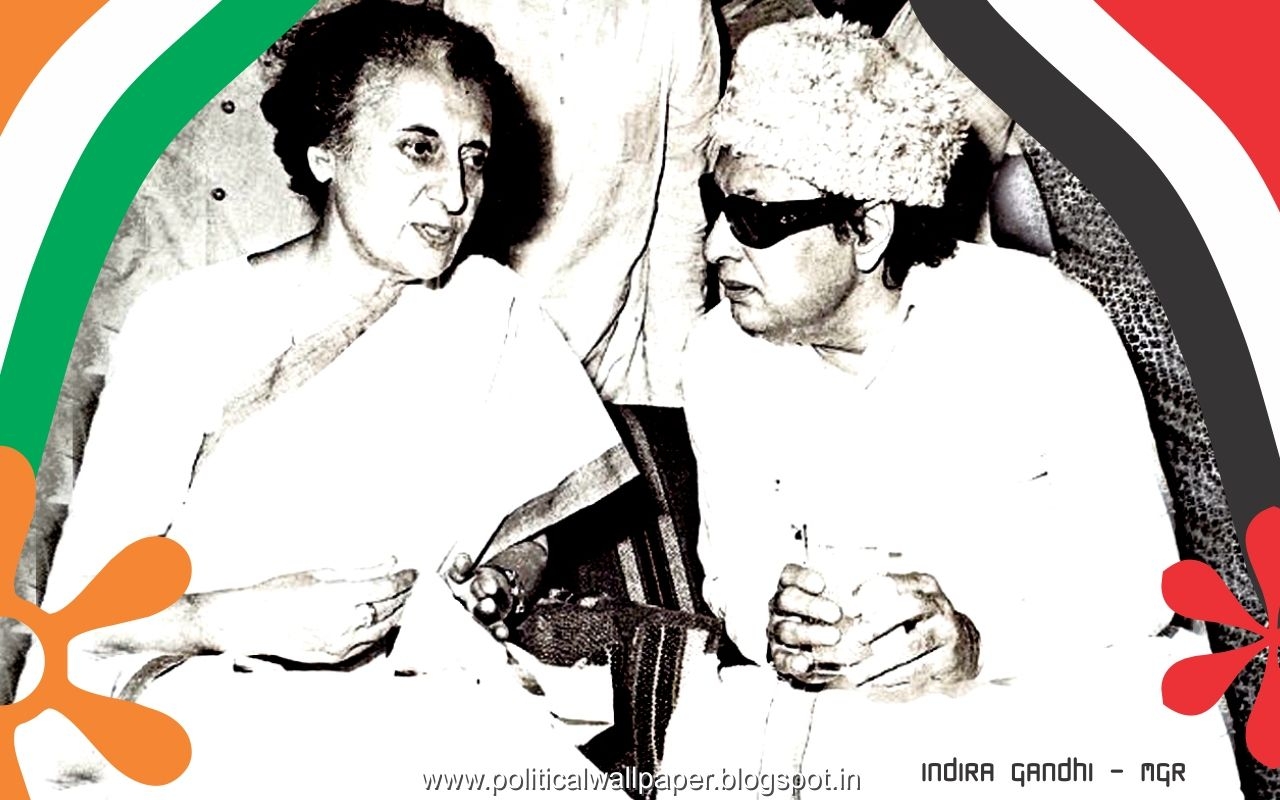 1280x800 POLITICAL WALLPAPER: Indira Gandhi, Desktop