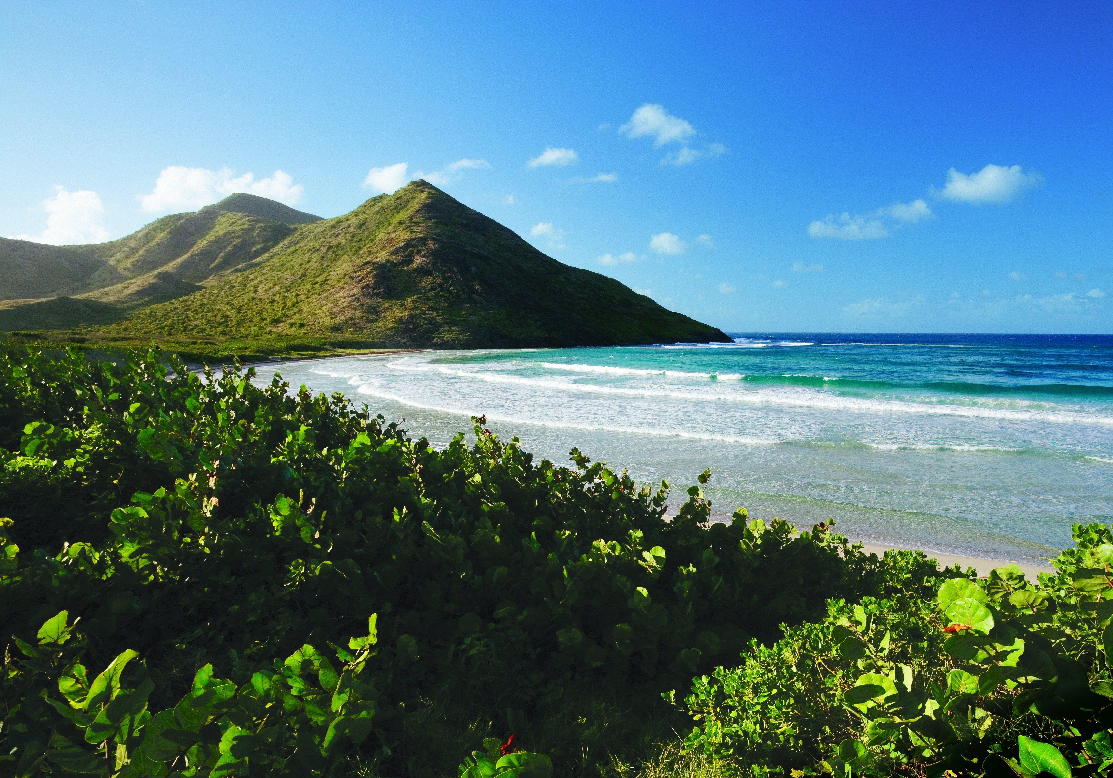 4370x3060 Sandy Bank Bay, St. Kitts. Beaches. St kitts, Desktop